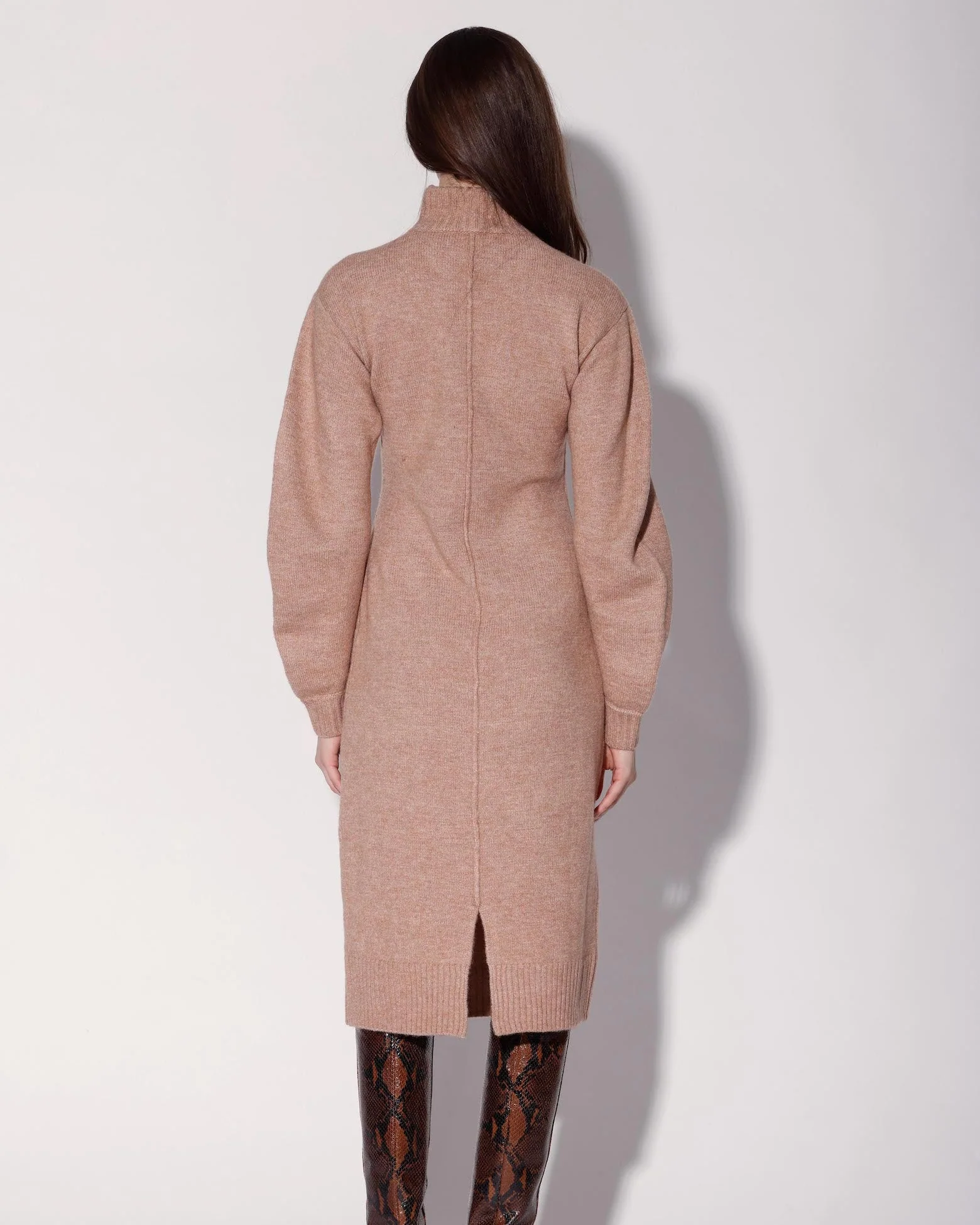 Adalina Dress, Hazelnut - Image 4