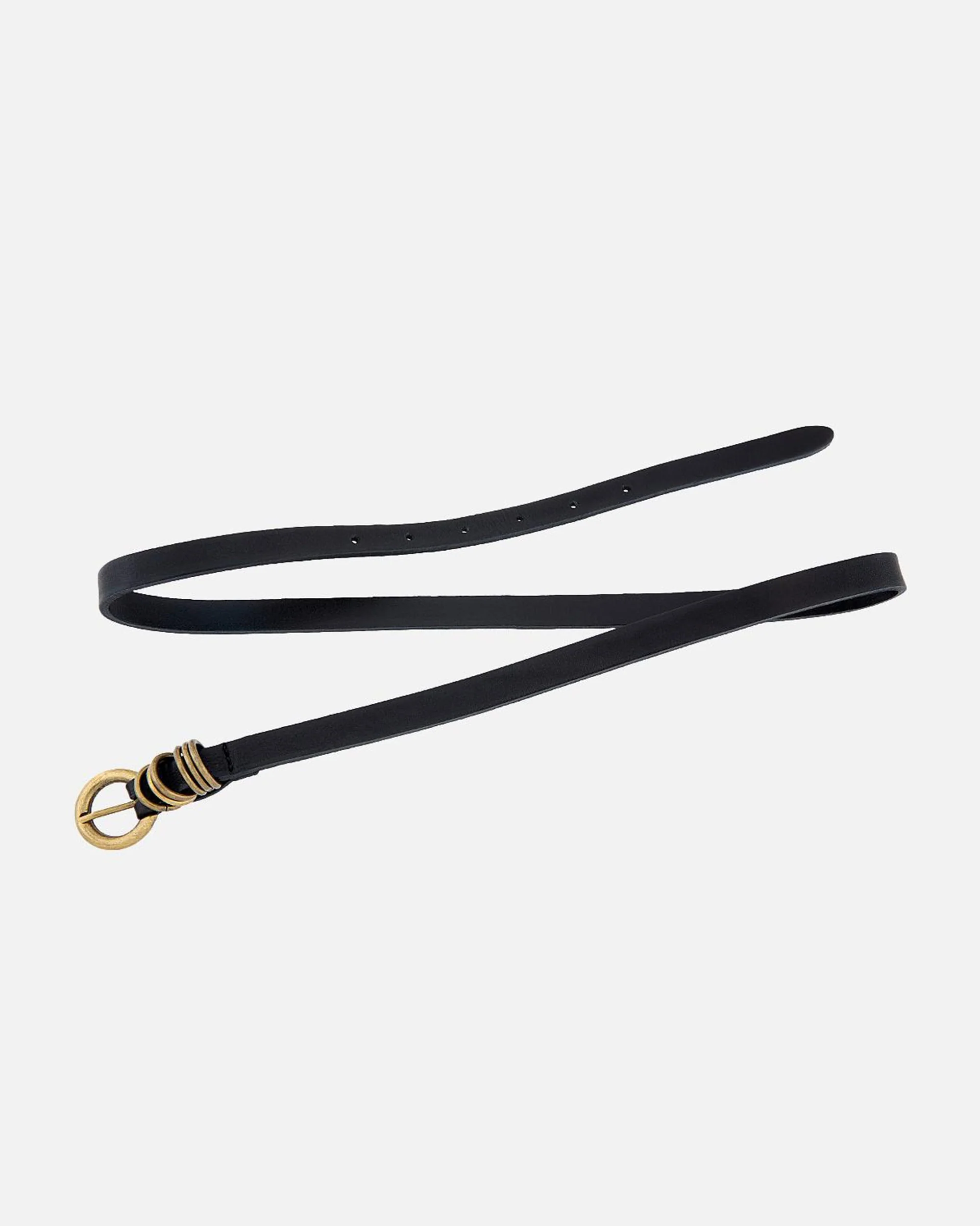 Alie | Skinny Leather Belt - Image 16