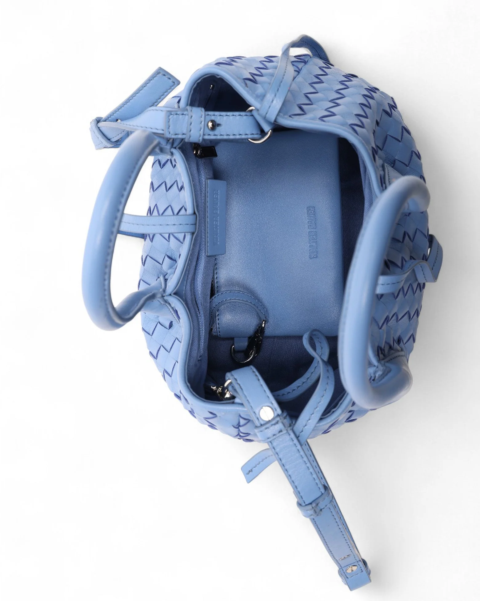 Alina Mini Tote, Aqua Rush - Image 3