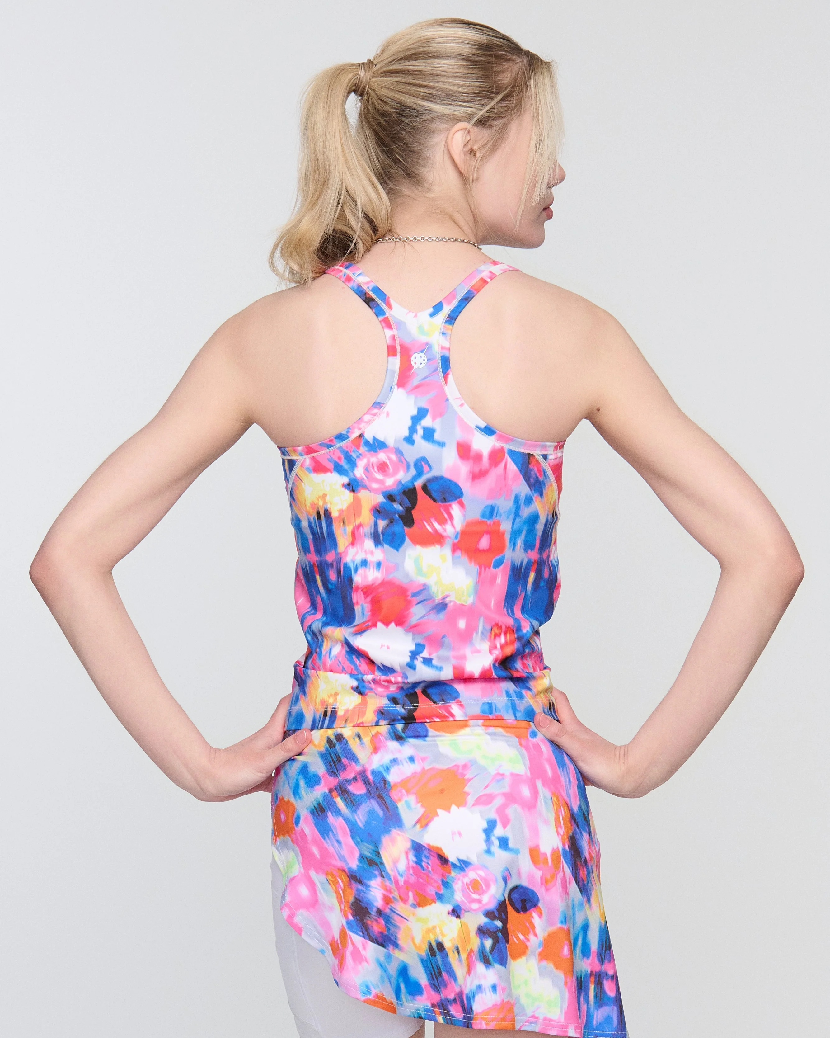 Andi Rally Racerback Pickleball Top – Mid-Length Performance Tank - Image 2