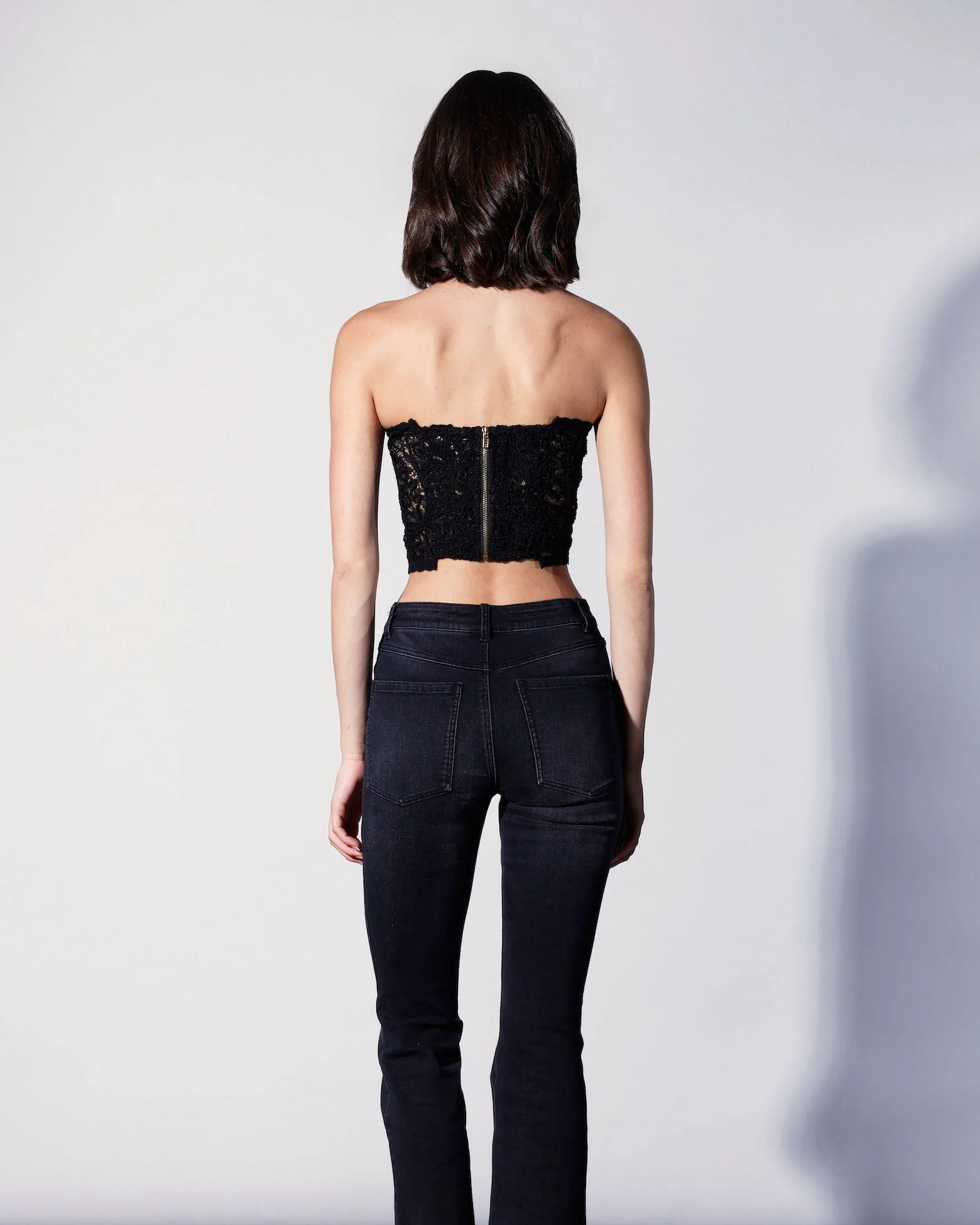 Angelique Top, Black Lace - Image 4
