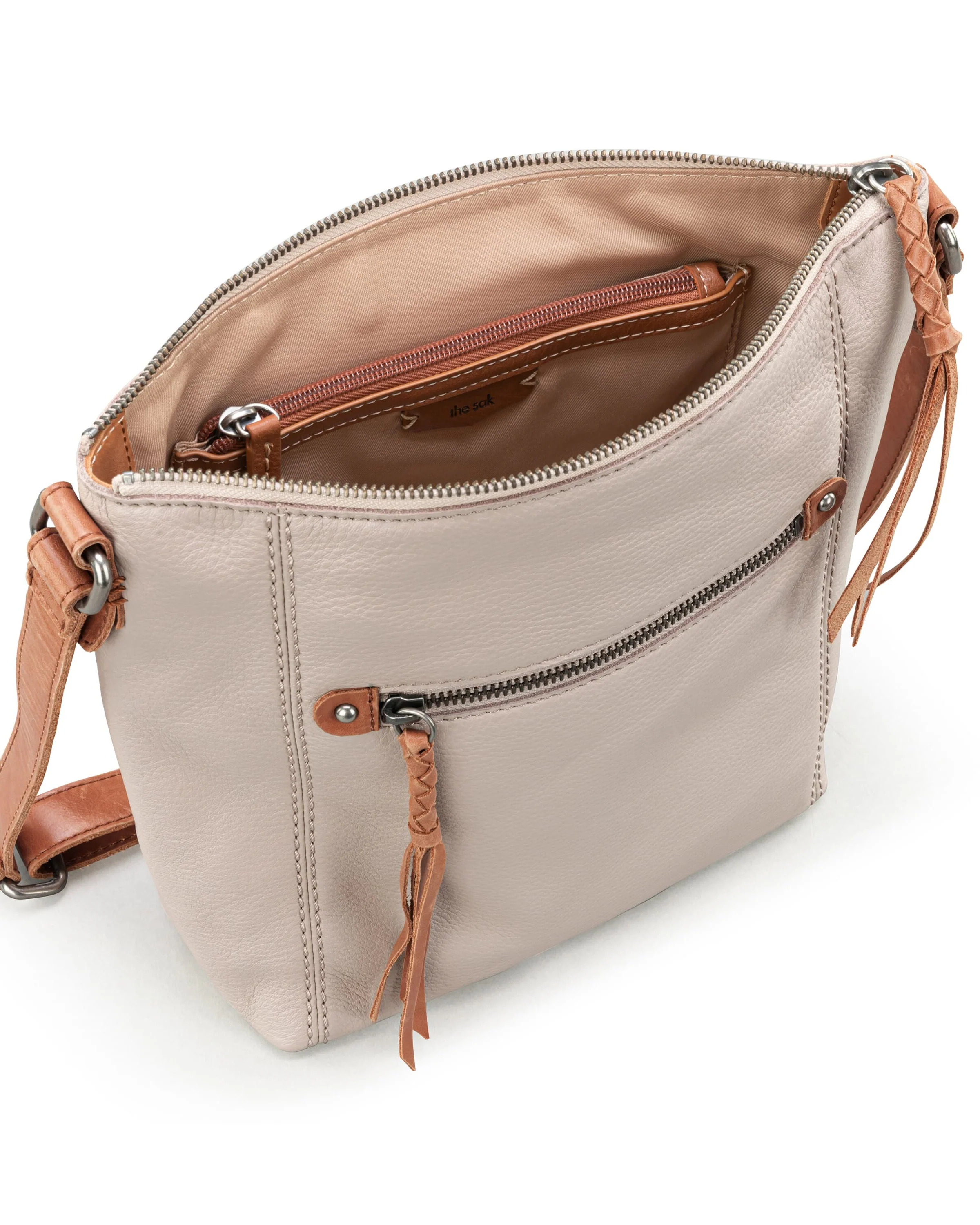 Ashland Crossbody - Leather - Sand - Image 4