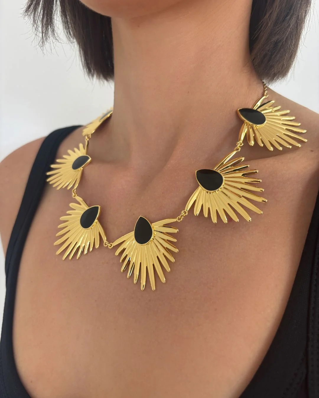 ASTRID NECKLACE ONYX - Image 2