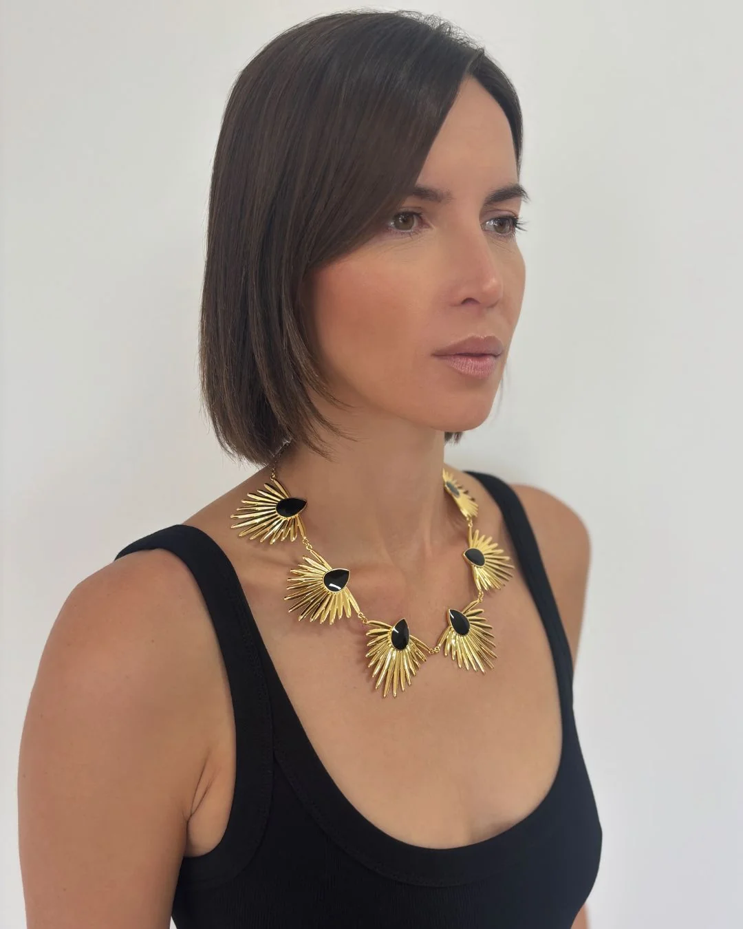 ASTRID NECKLACE ONYX - Image 3