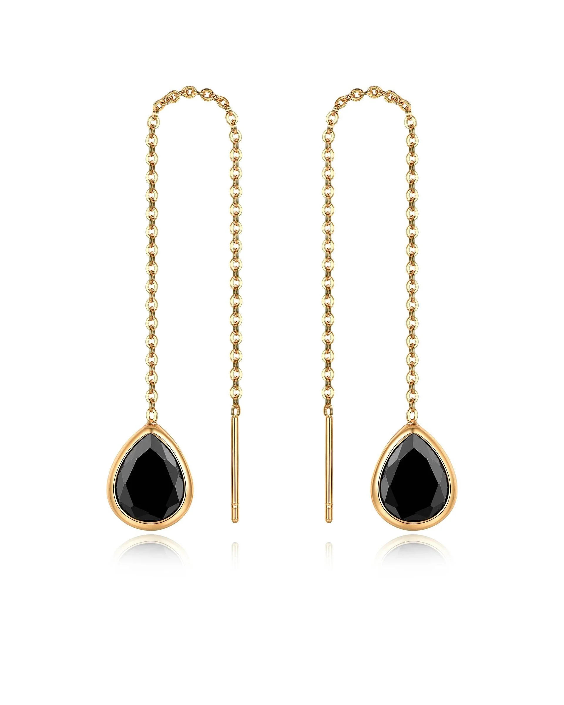Barely There Chain and Crystal Dangle Earrings - Image 11