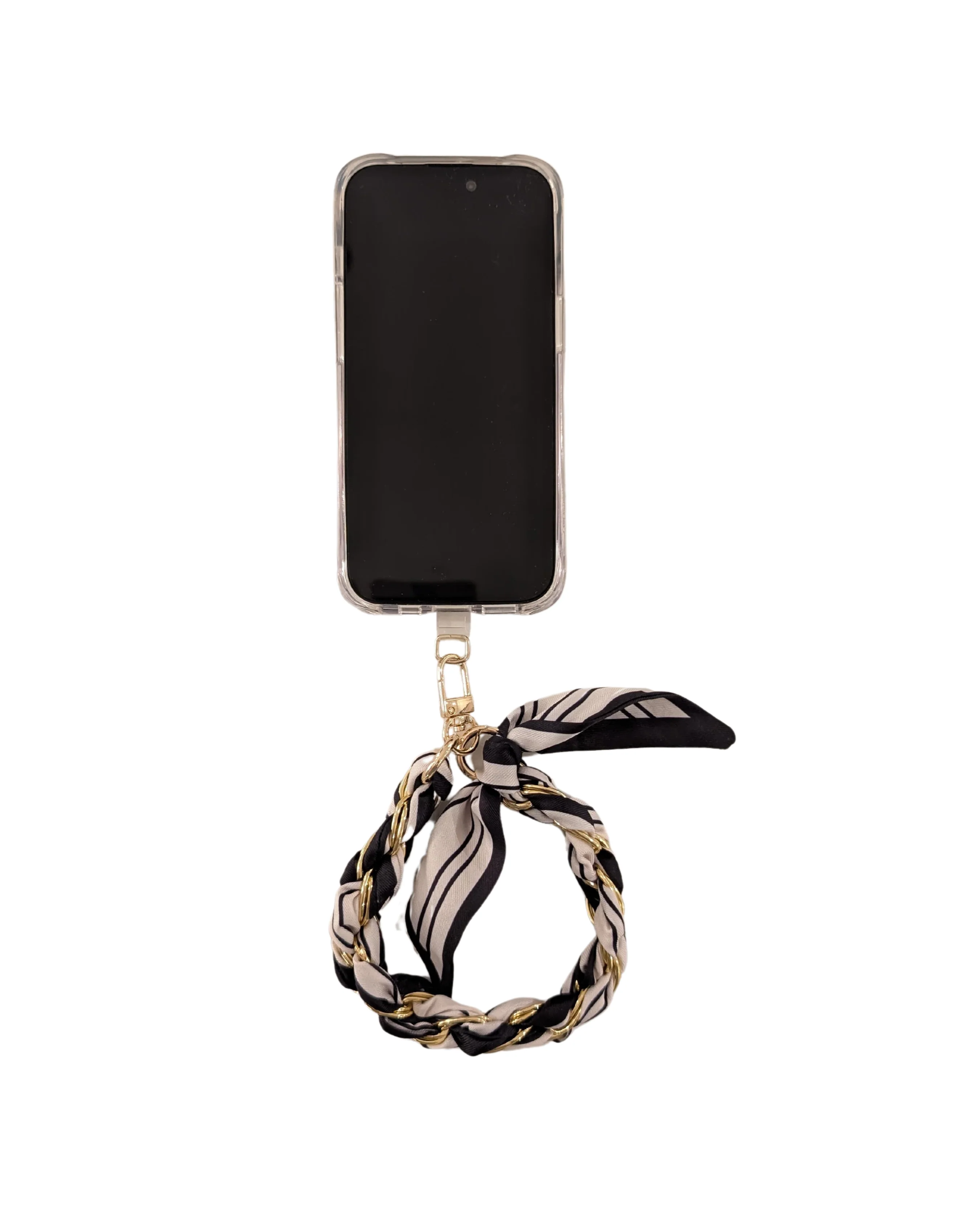 Black Tie Palms Phone Wristlet - Image 2