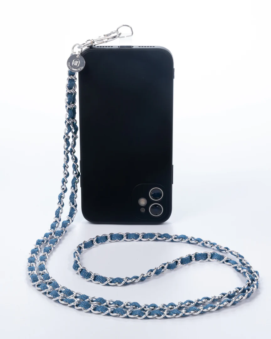 Blue Jeans Crossbody Phone Chain