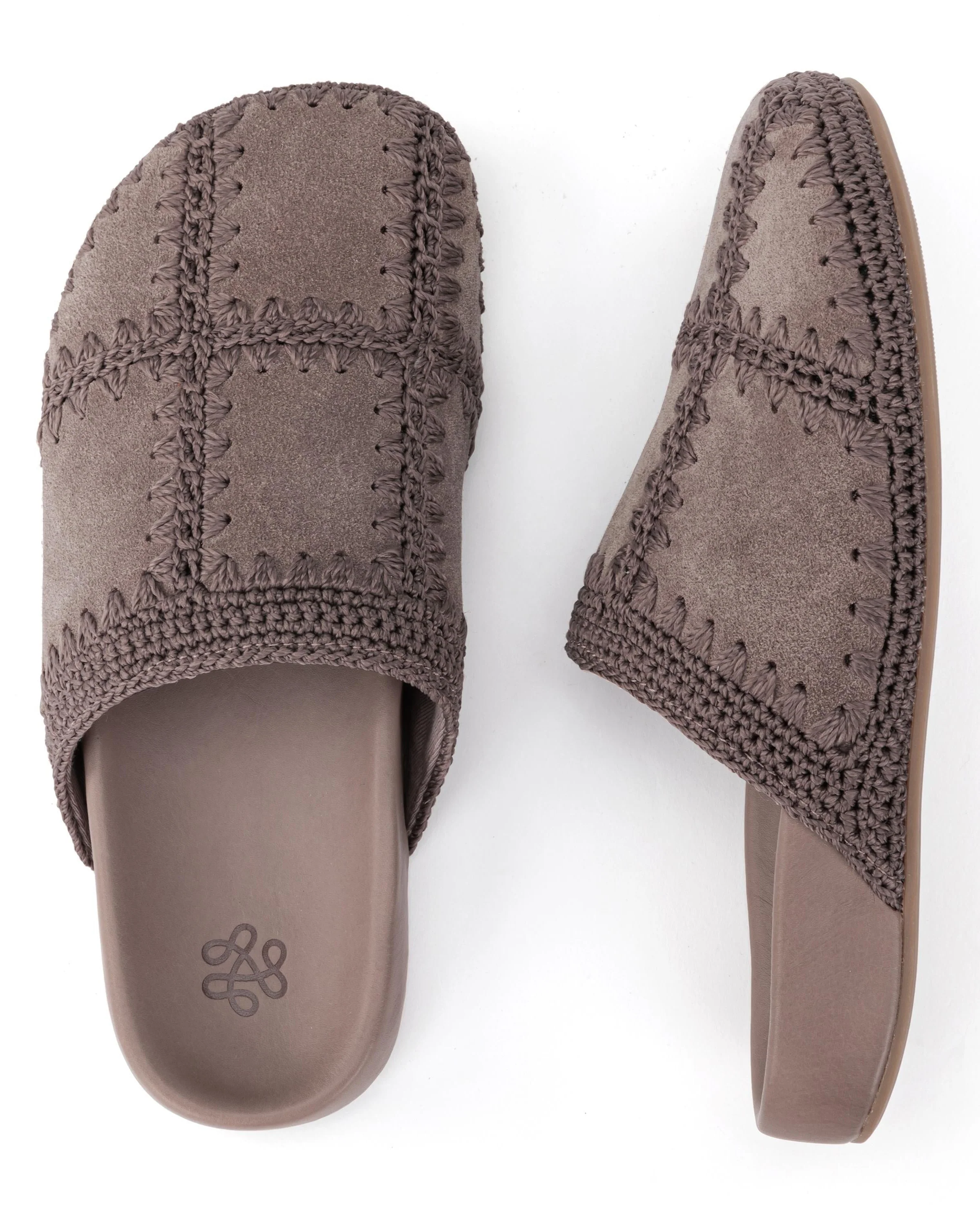 Bolinas Clog - Leather - Mushroom Suede Patch - Image 5
