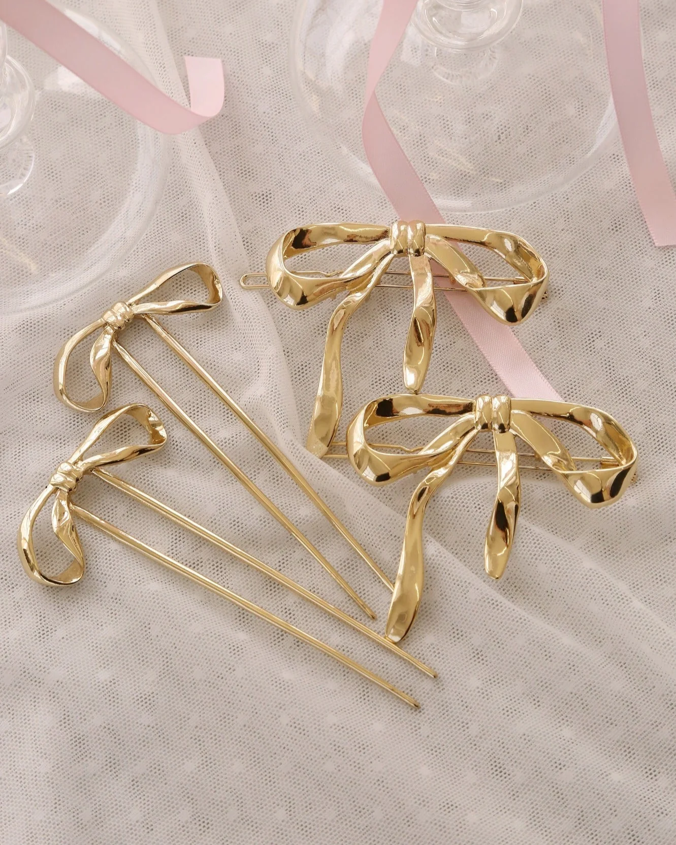 Bow Organica Hair Pin - Image 3