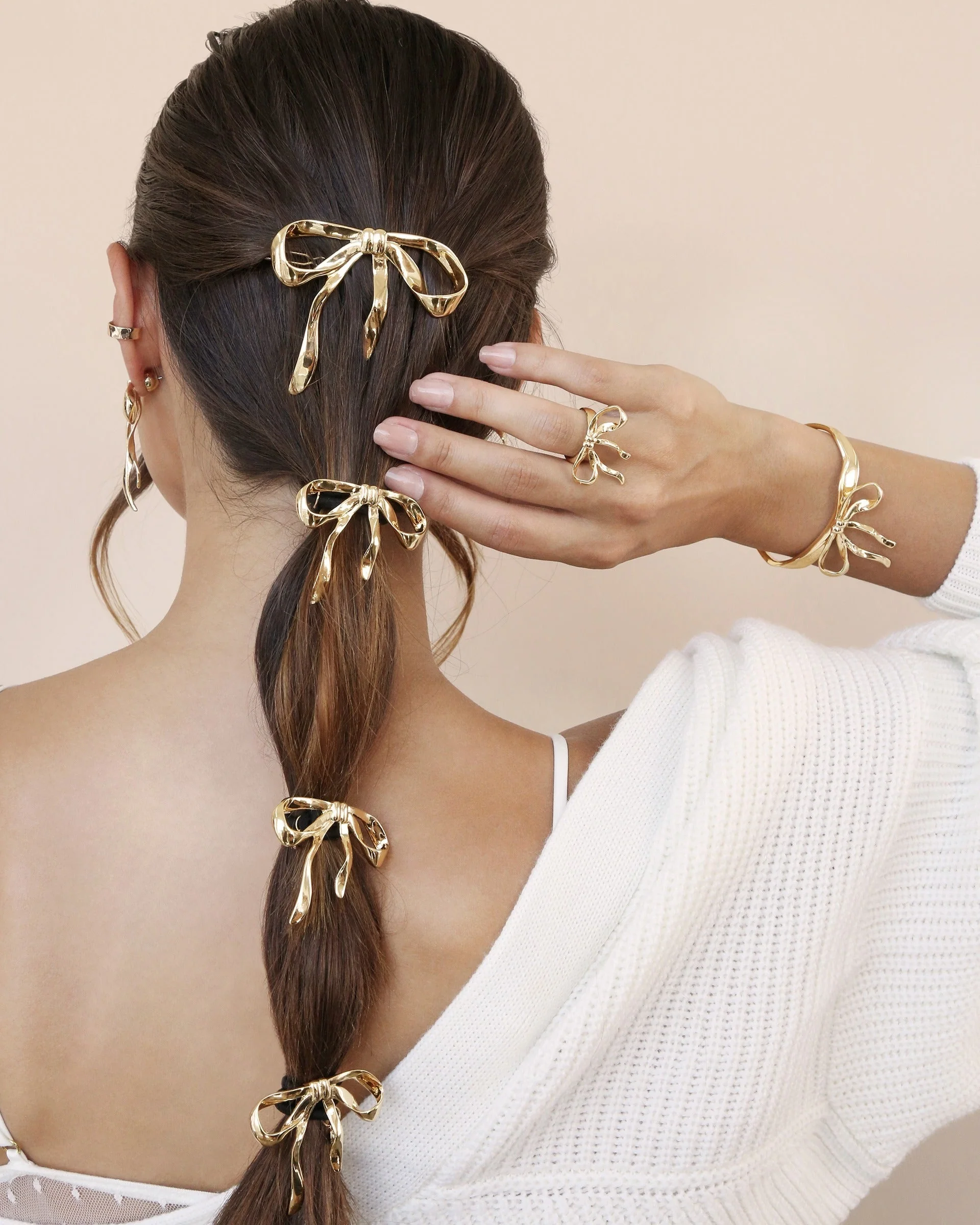 Bow Organica Hair Tie - Image 6