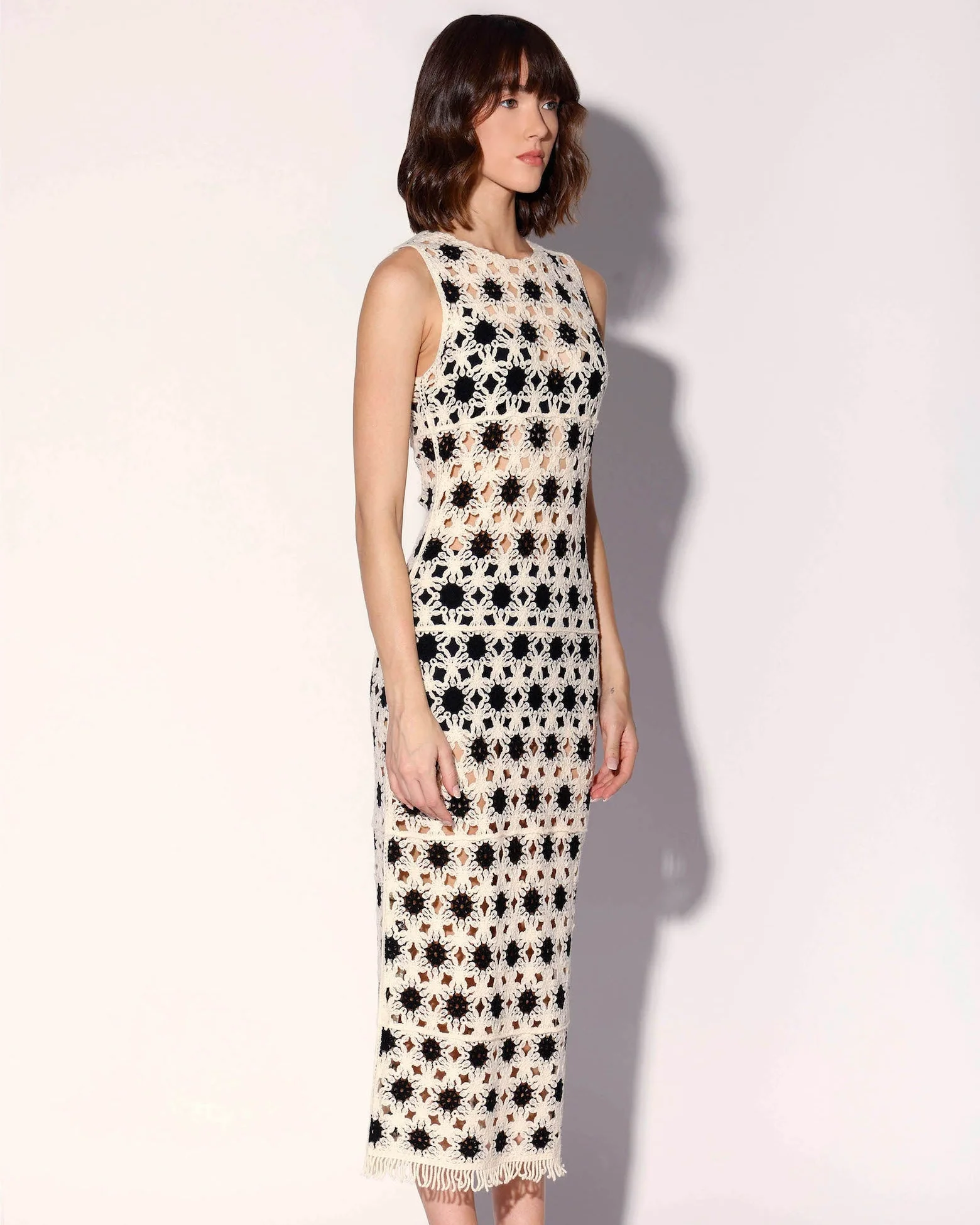 Brianna Dress, Dot Crochet - Image 3