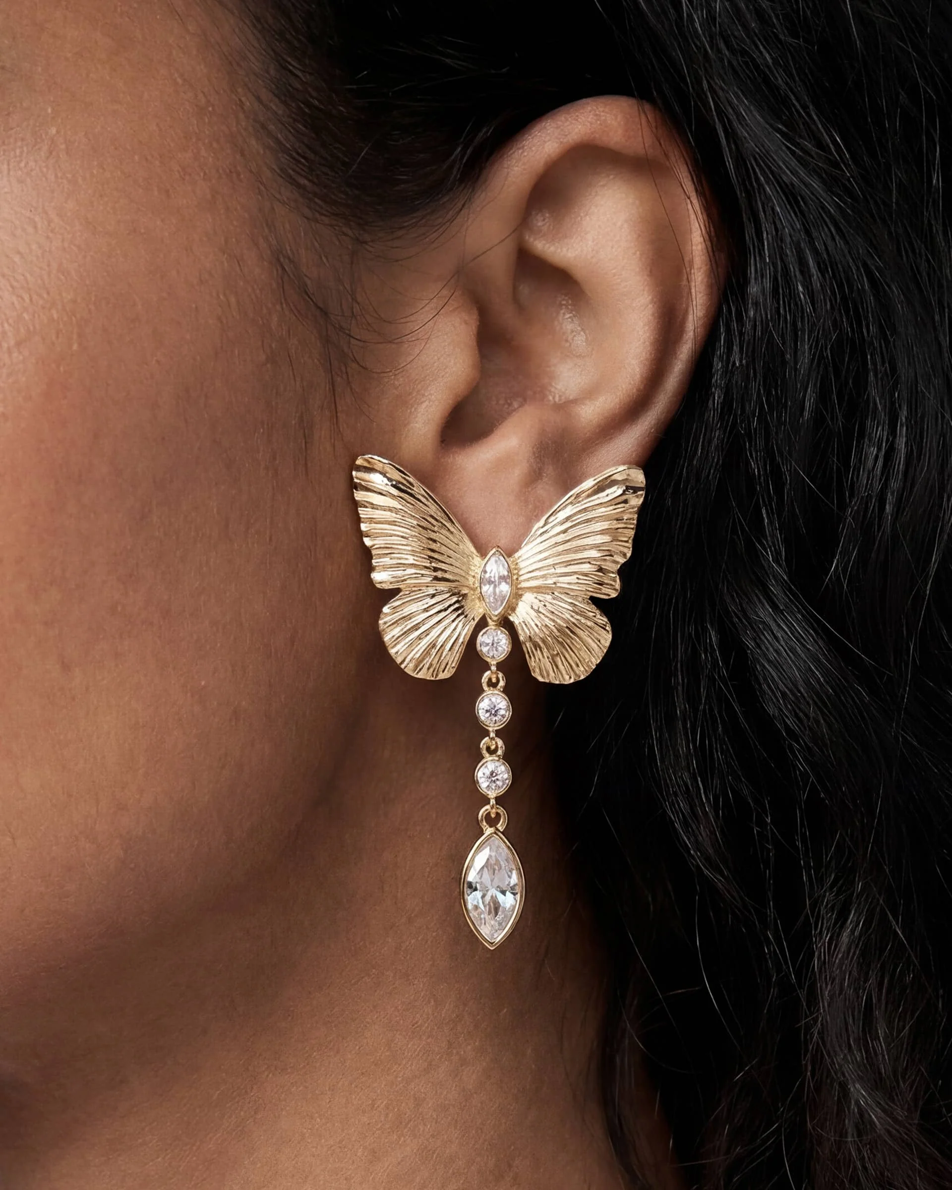 Butterfly Dangle Earrings - Image 6