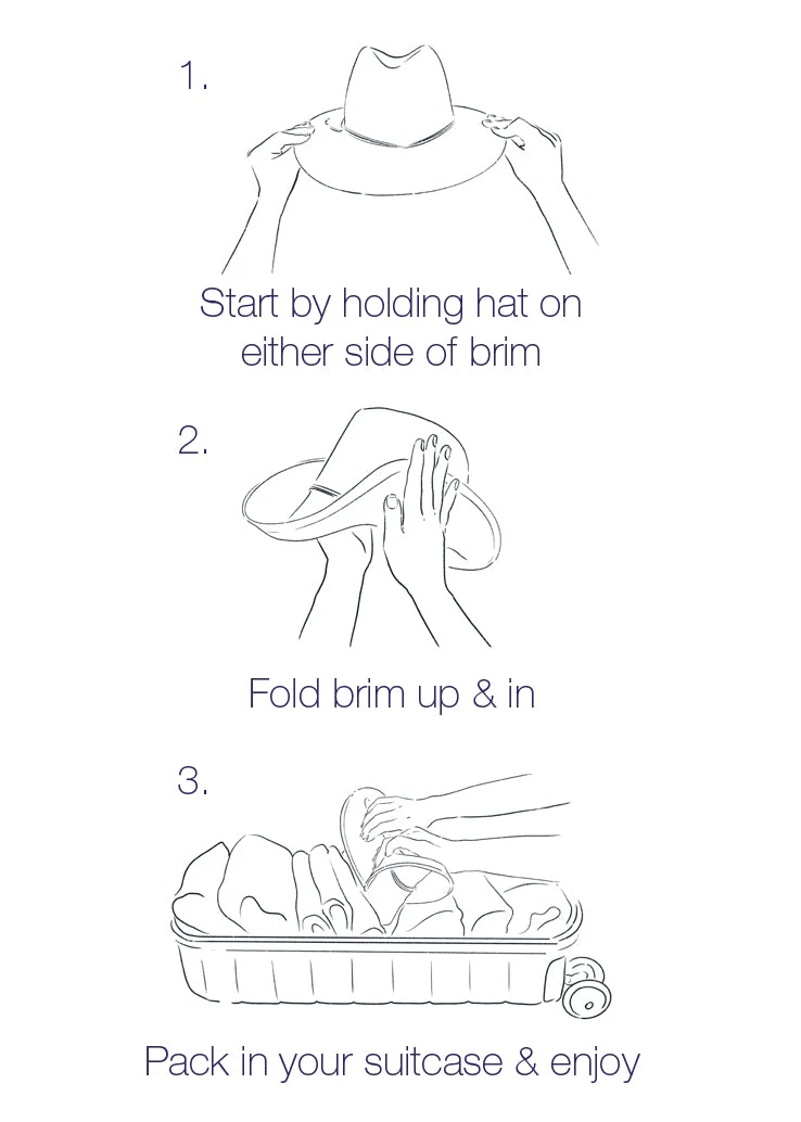 Canvas Packable Sun Hat - Image 6