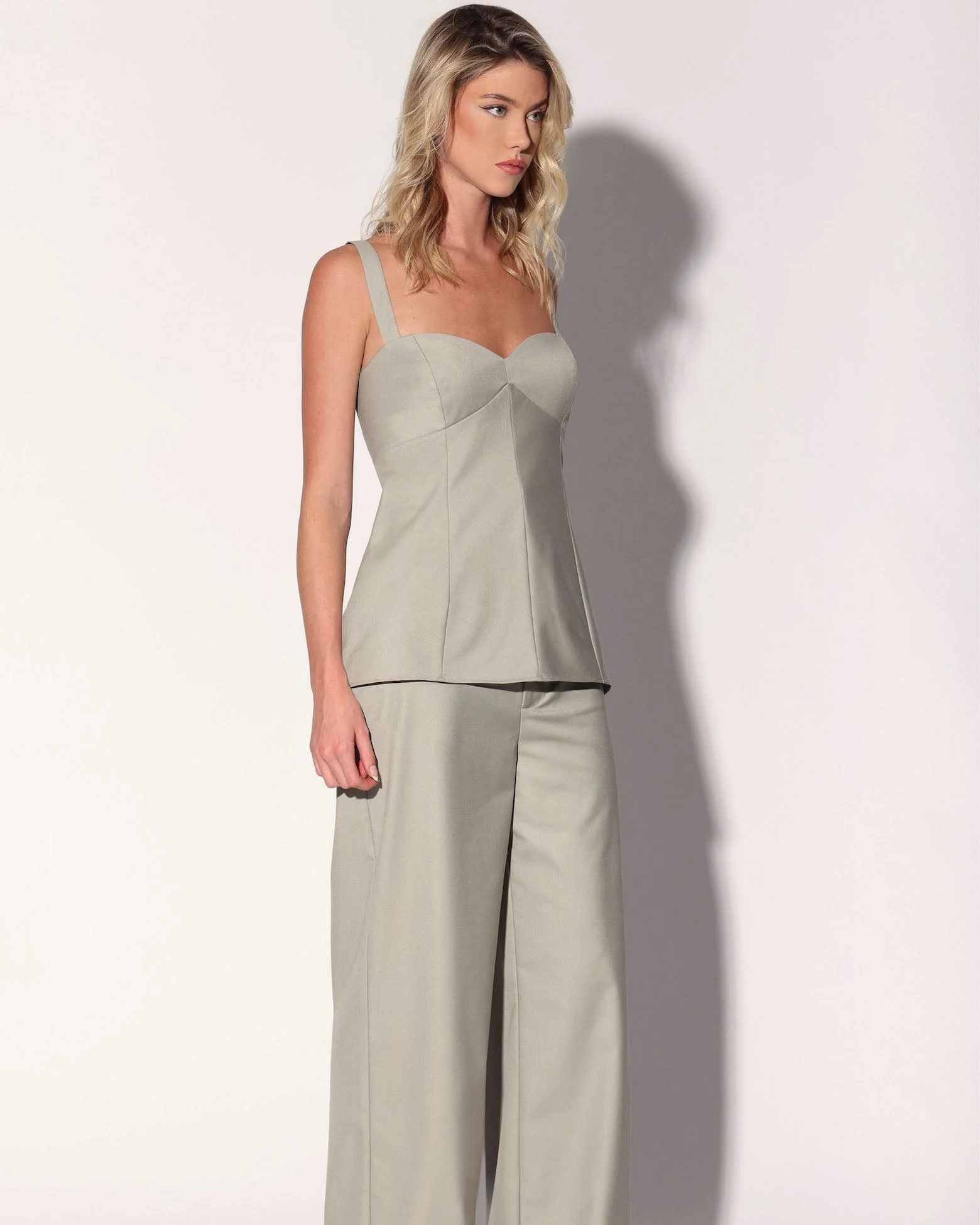 Cassie Top, Pale Sage - Image 3