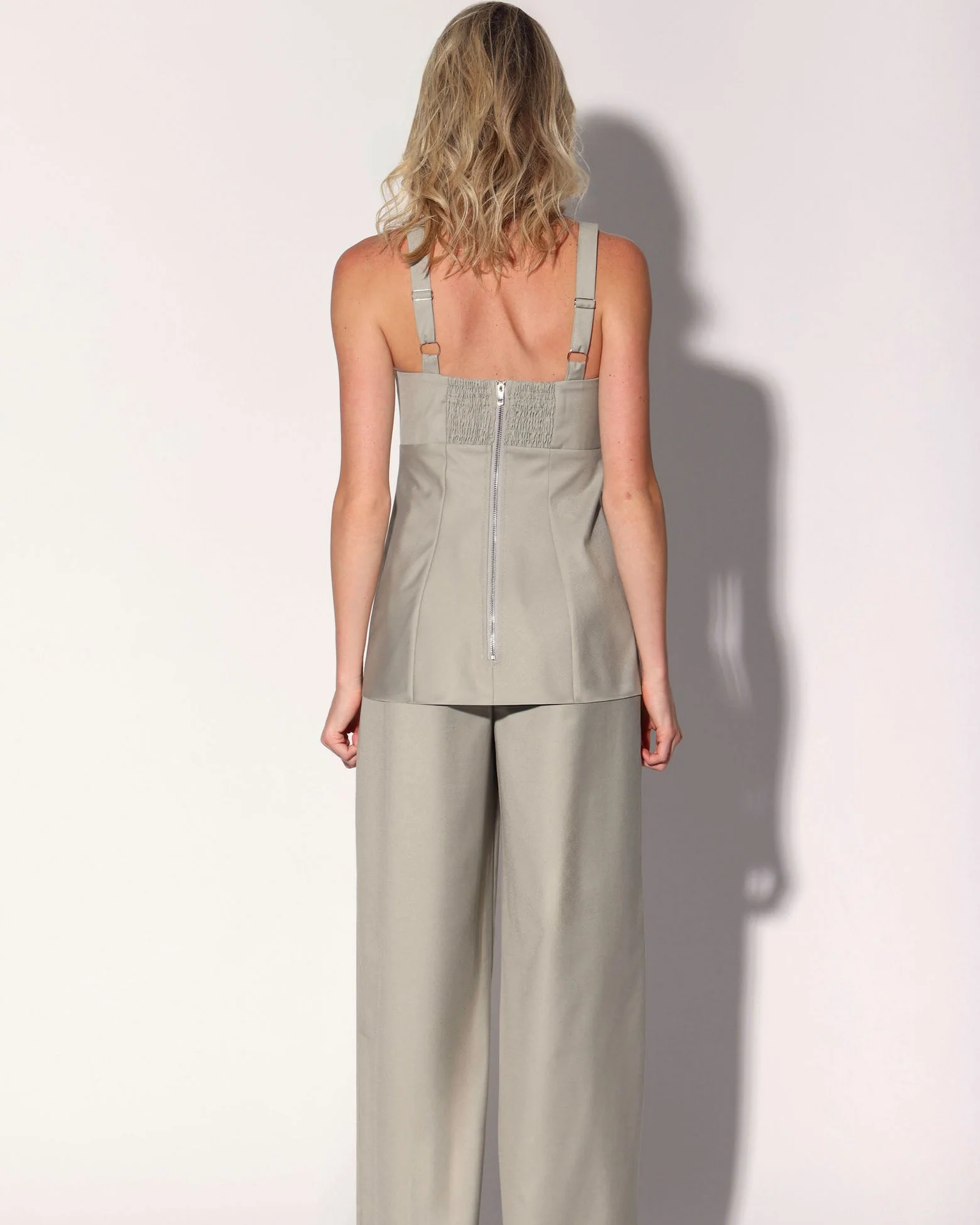Cassie Top, Pale Sage - Image 4
