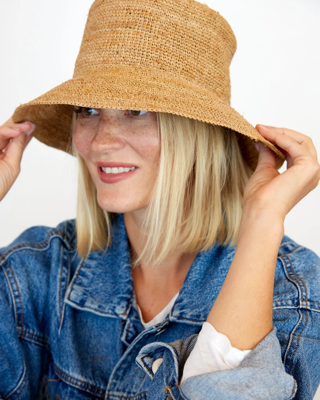 Chic Crochet Bucket Hat - Image 3