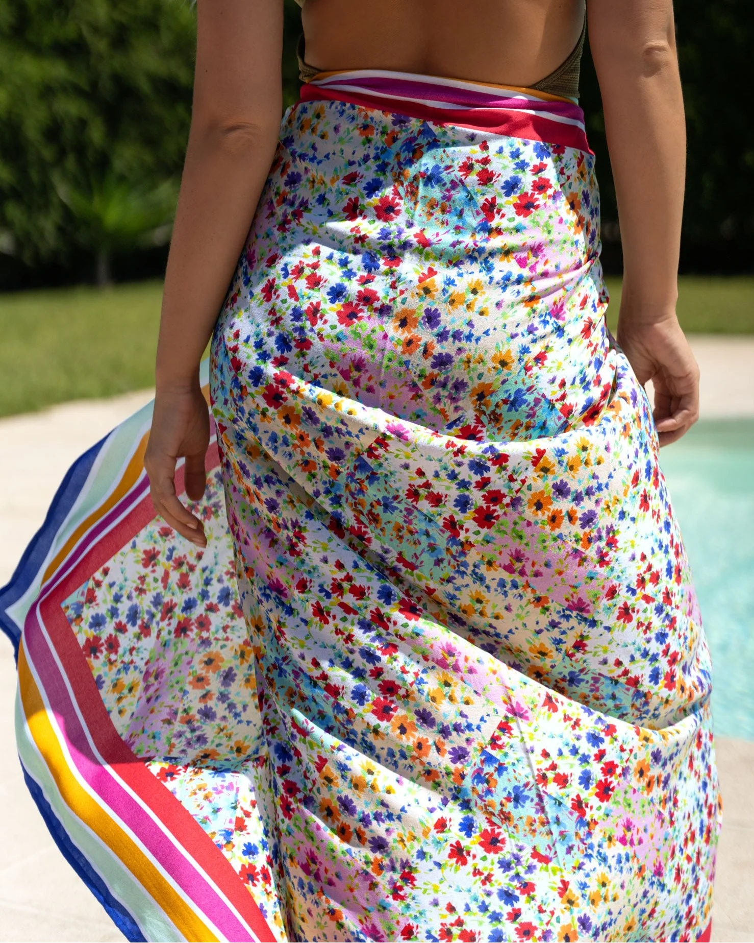 Chloe Tank One Piece In Wildflower Patch - Image 12
