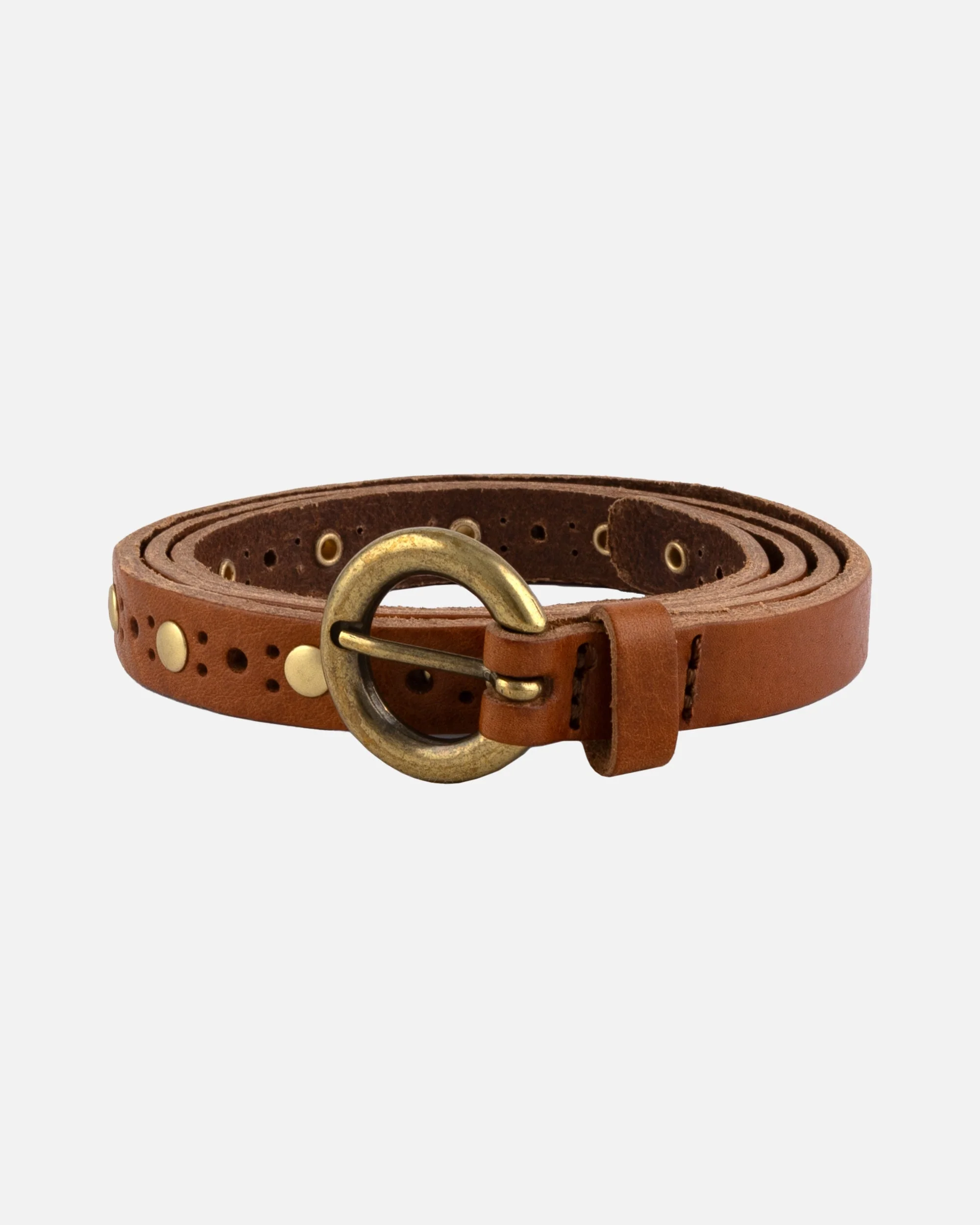 Chloe | Vintage Studded Skinny Belt - Image 28