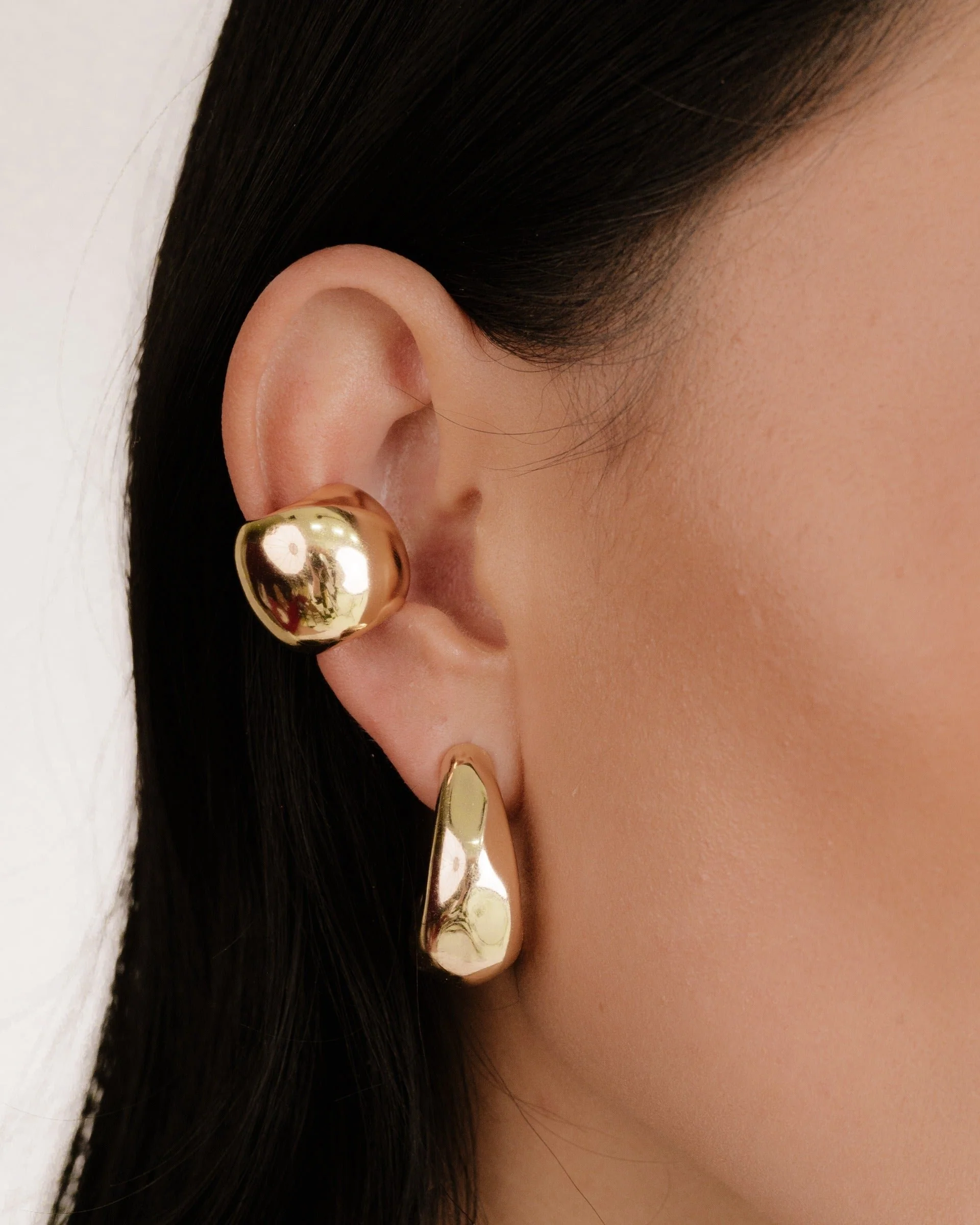 Chunky Metal Ear Cuff - Image 6