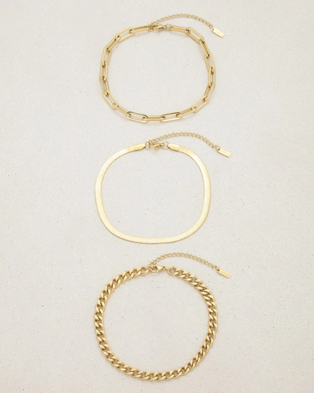 CINTHIA ANKLET SET GOLD - Image 5