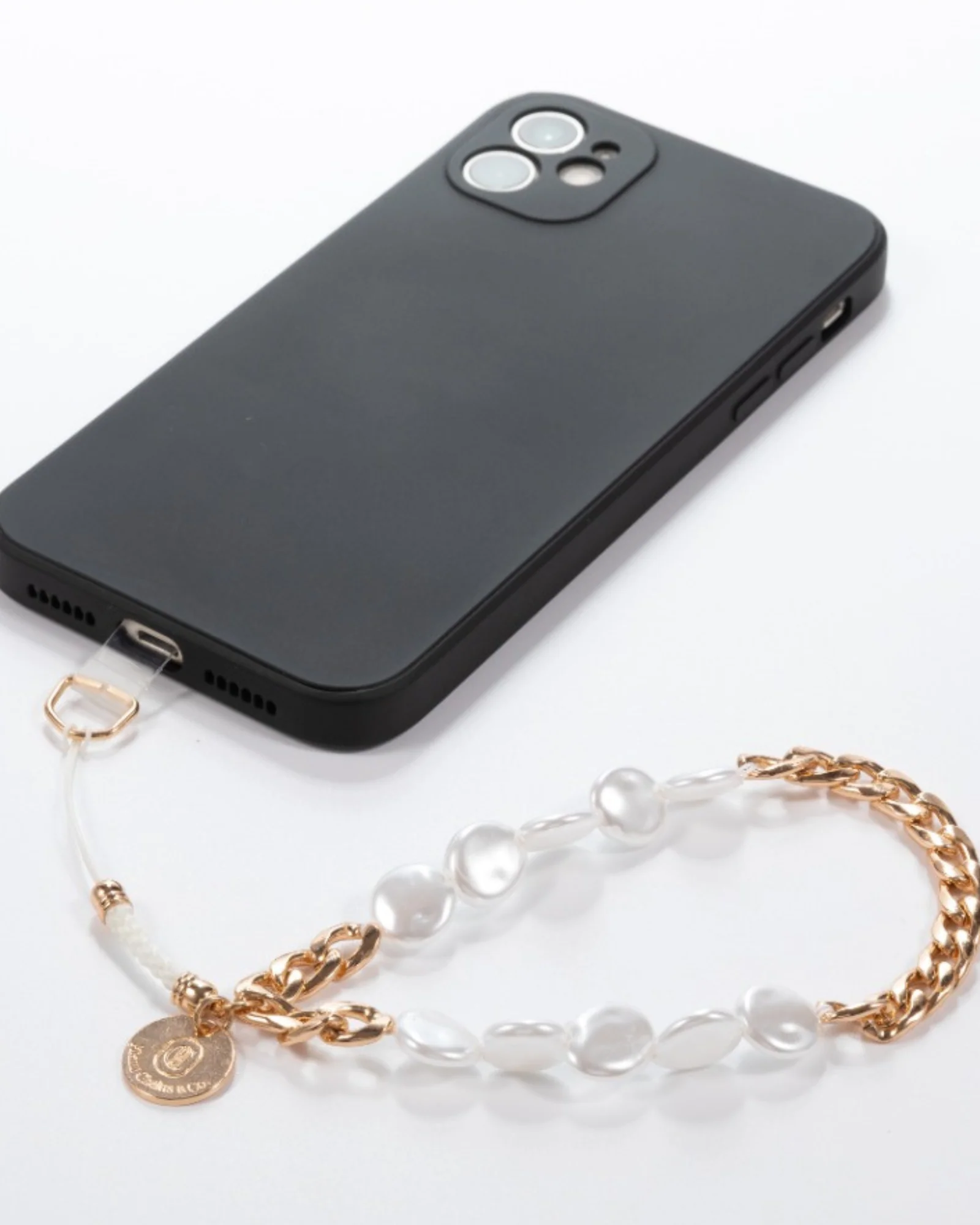 Crown Jewels Gold Phone Charm