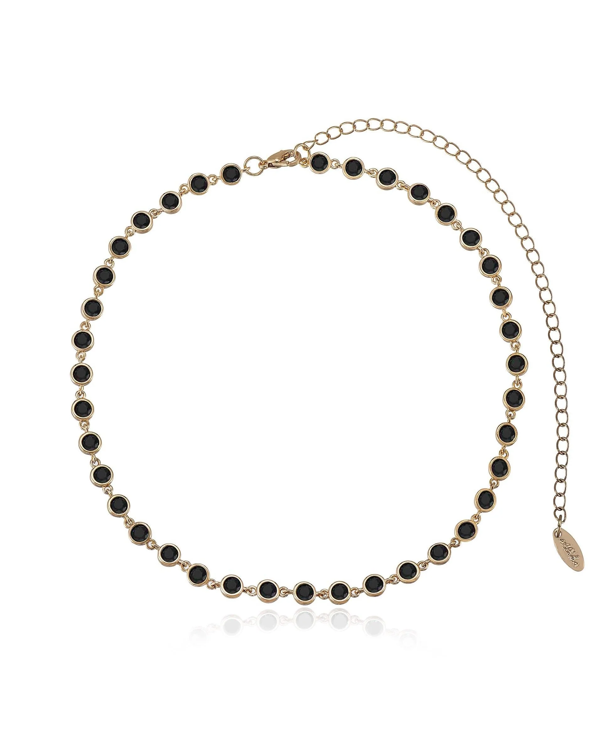 Crystal Disc and Link Necklace - Image 16