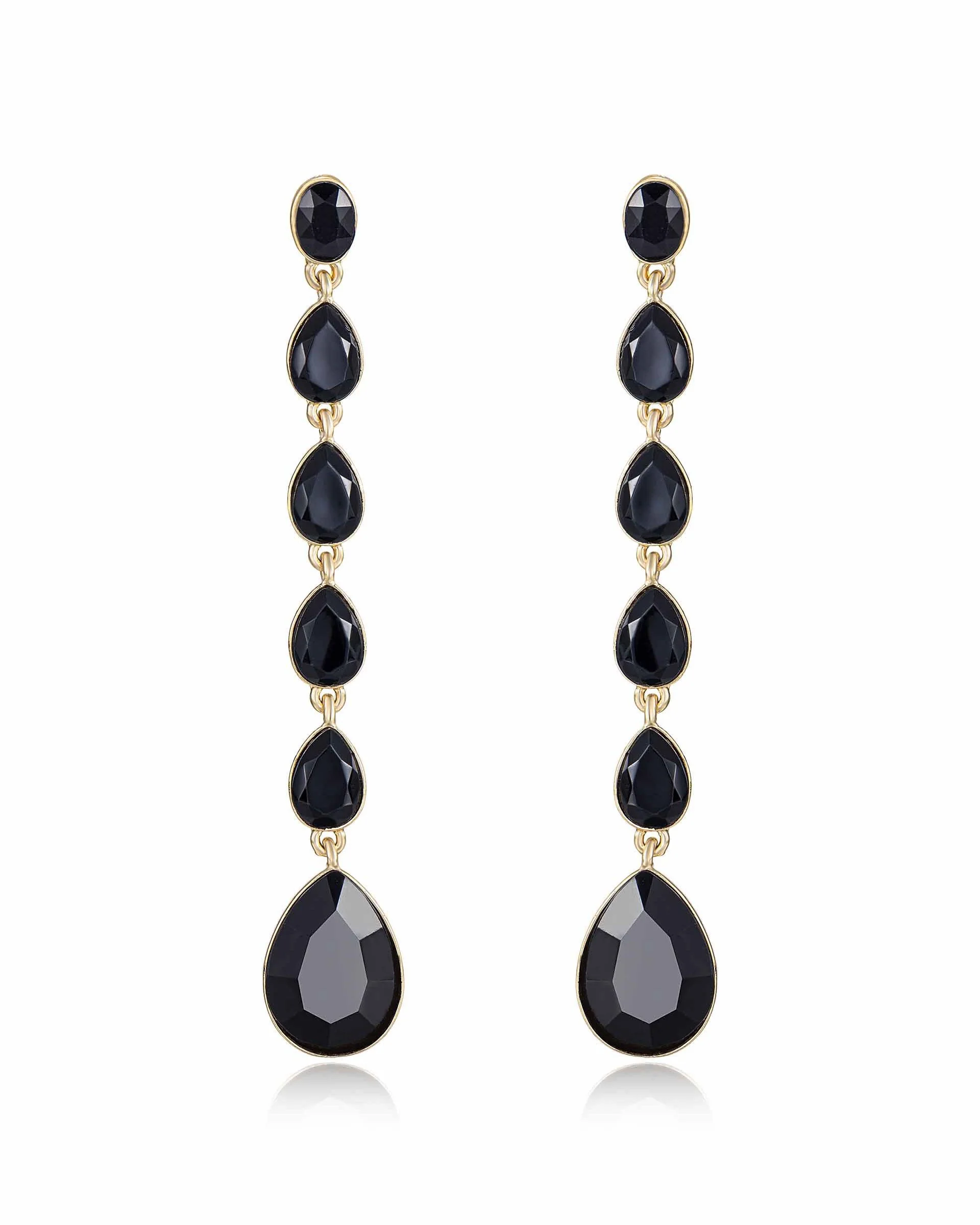 Crystallized Drop Earrings - Image 8