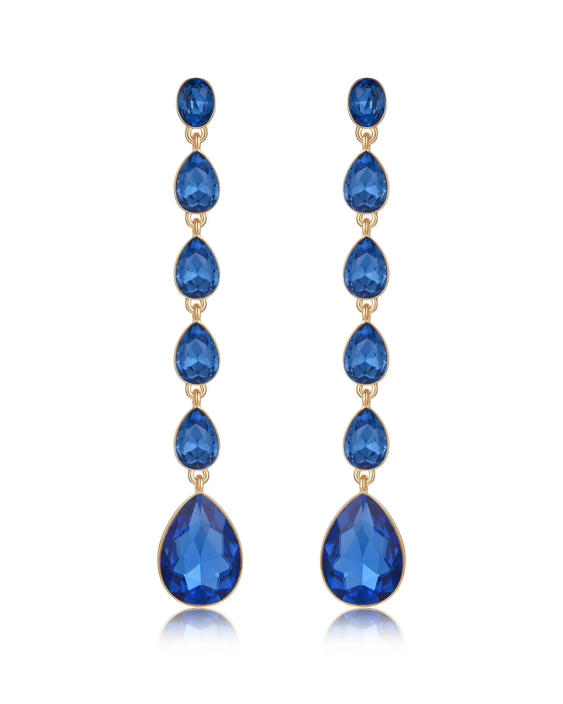 Crystallized Drop Earrings - Image 9