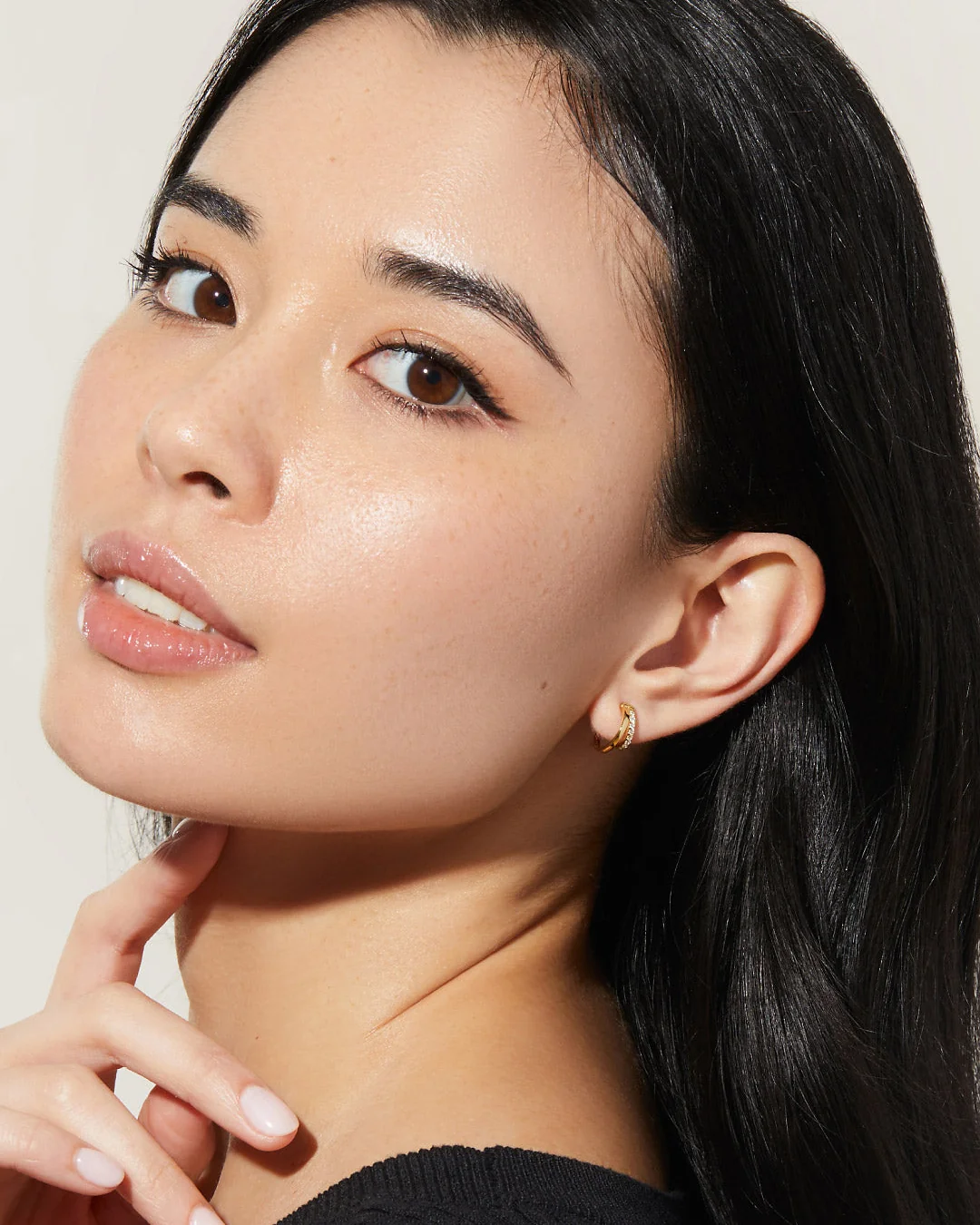 Double Hoop Earrings - Toda Mini - Image 5