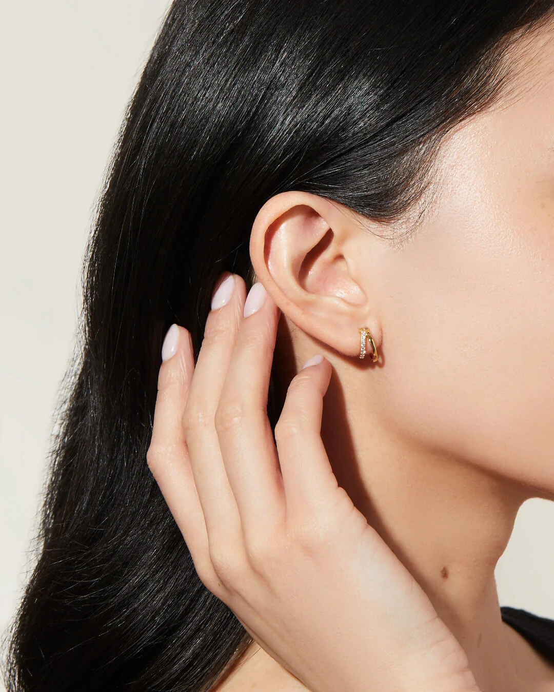 Double Hoop Earrings - Toda Mini - Image 6