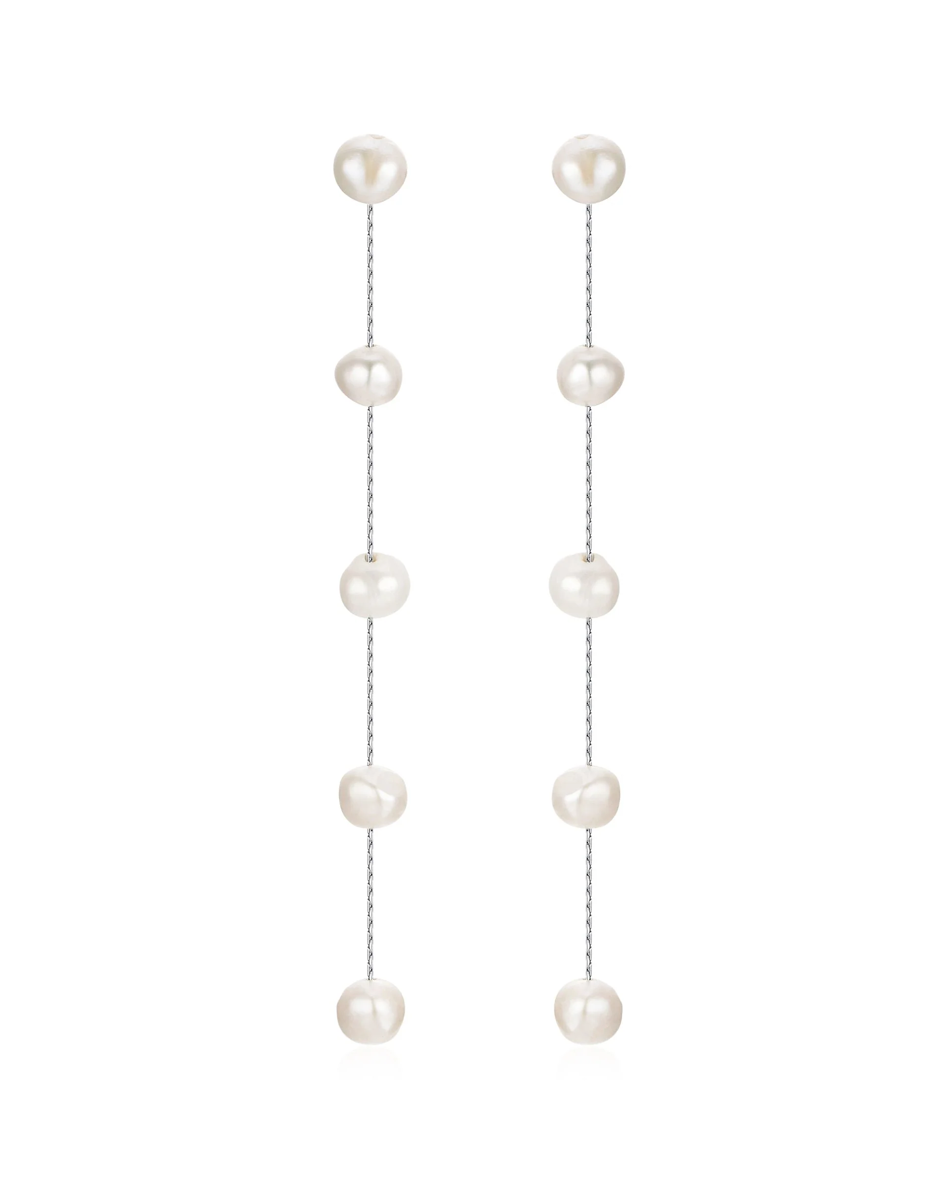 Dripping Pearl Delicate Drop Earrings - Image 18