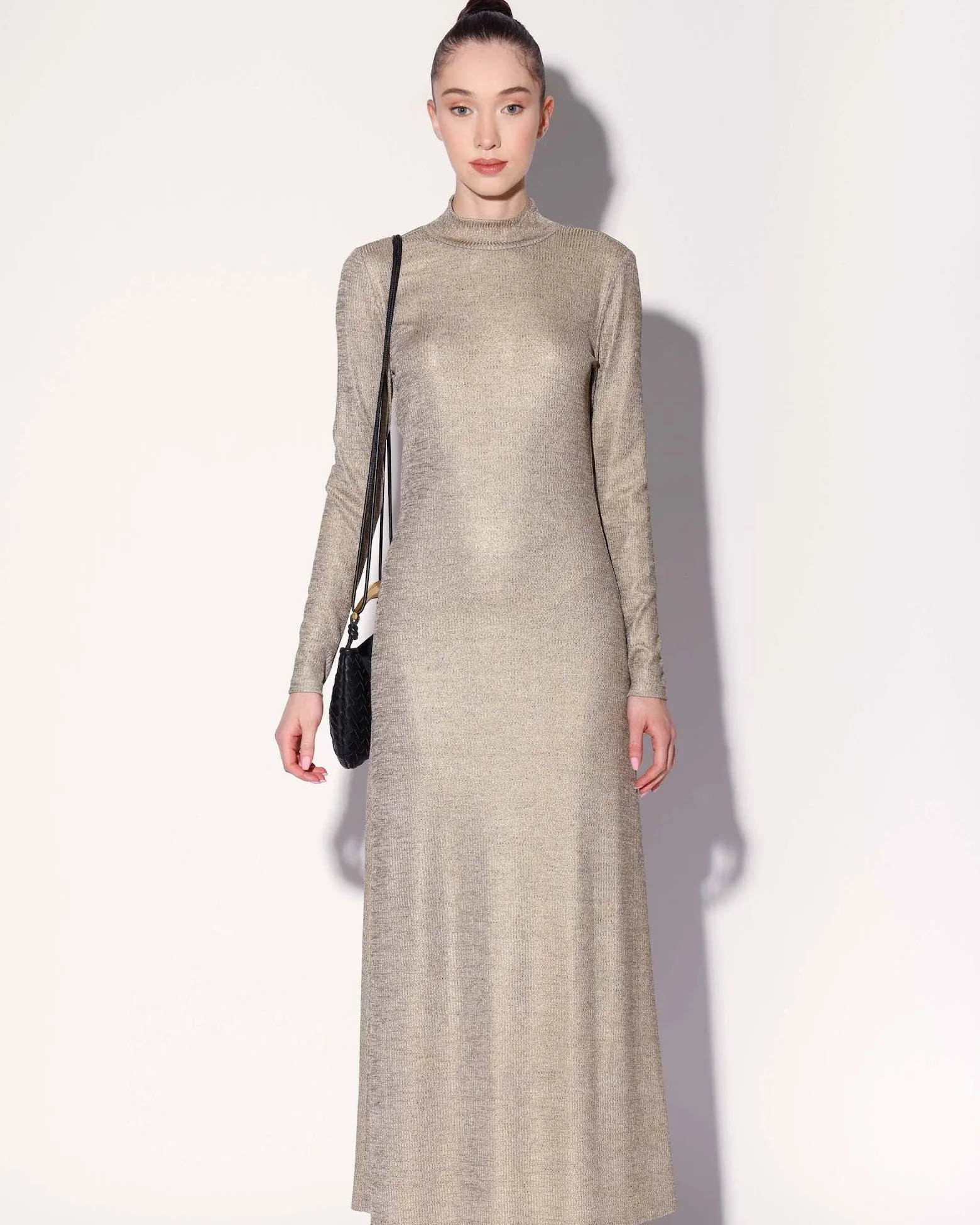 Ella Dress, Gold - Image 2