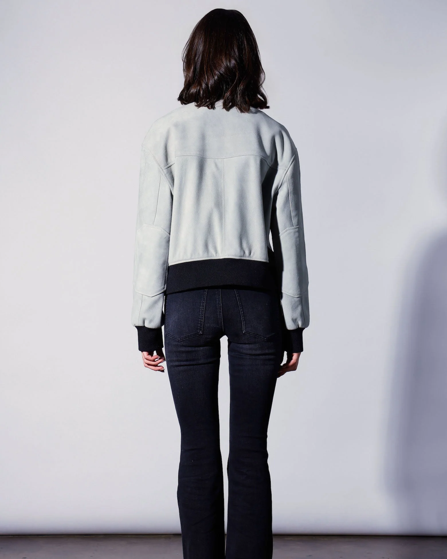 Emilio Jacket, Mist Suede - Leather - Image 4