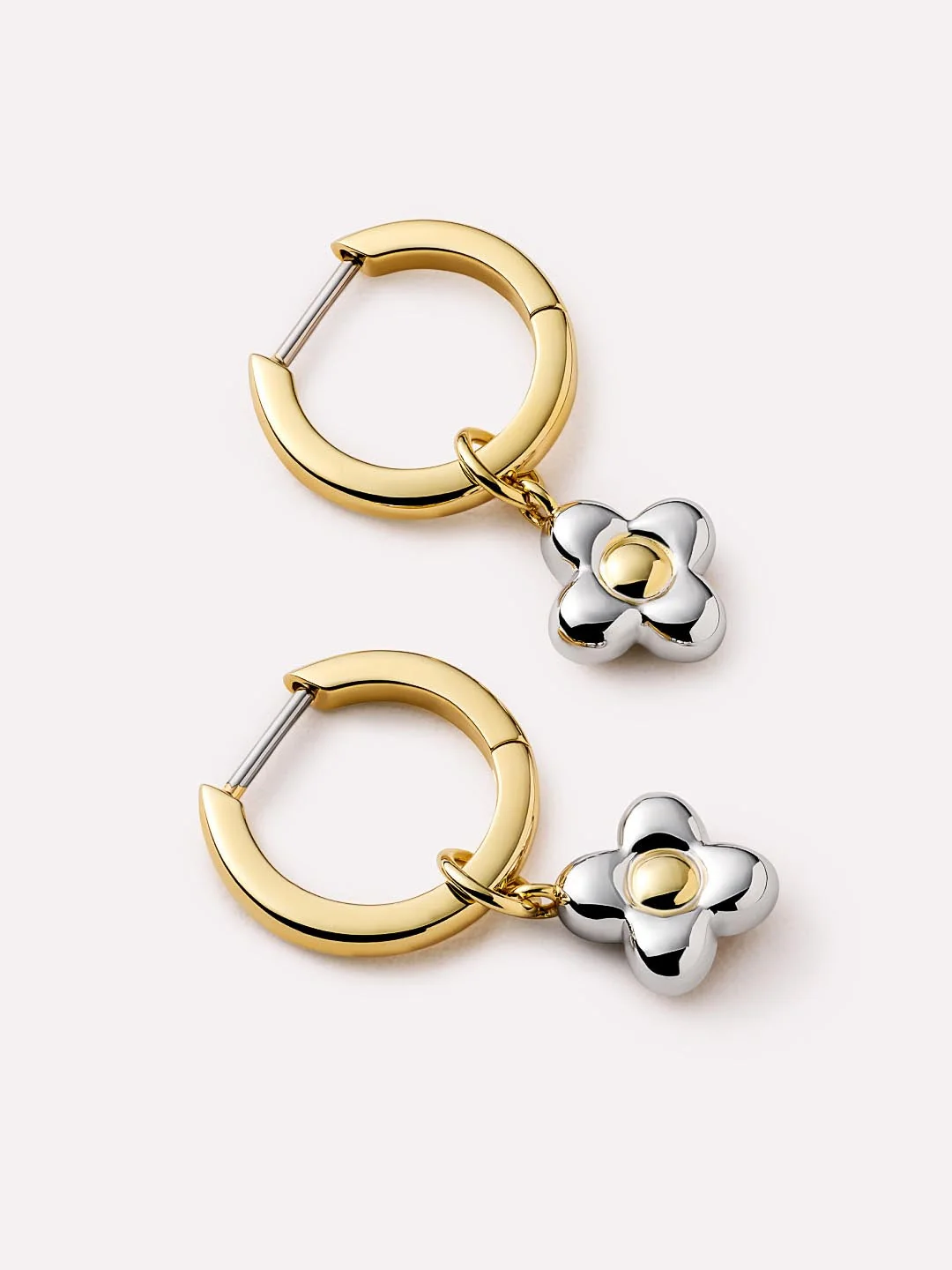 Flower Earrings - Liora Hoops - Image 7