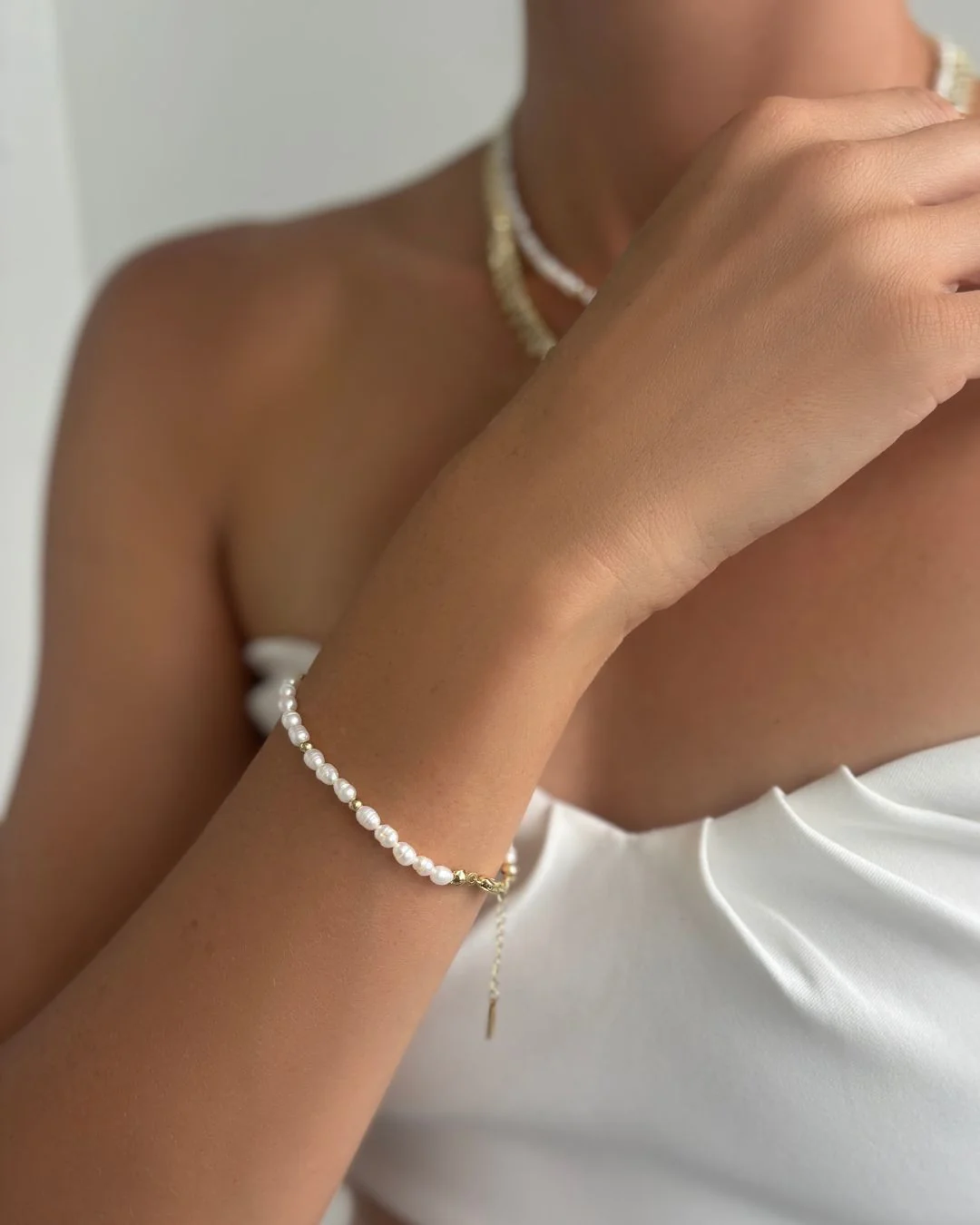 FRESHWATER PEARL ADINA BRACELET - Image 2