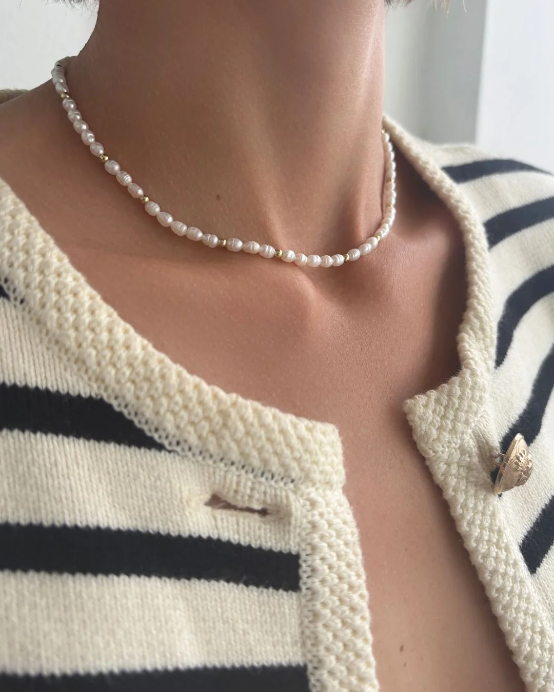 FRESHWATER PEARL ADINA NECKLACE - Image 2