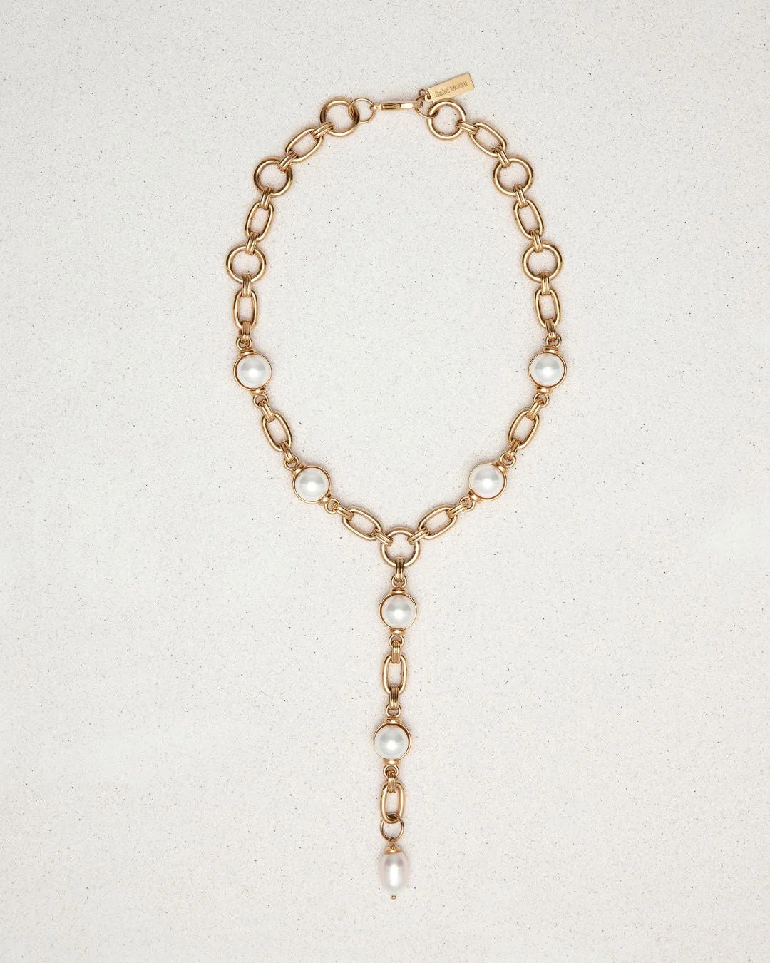 FRESHWATER PEARL AMBROSE LARIAT - Image 4