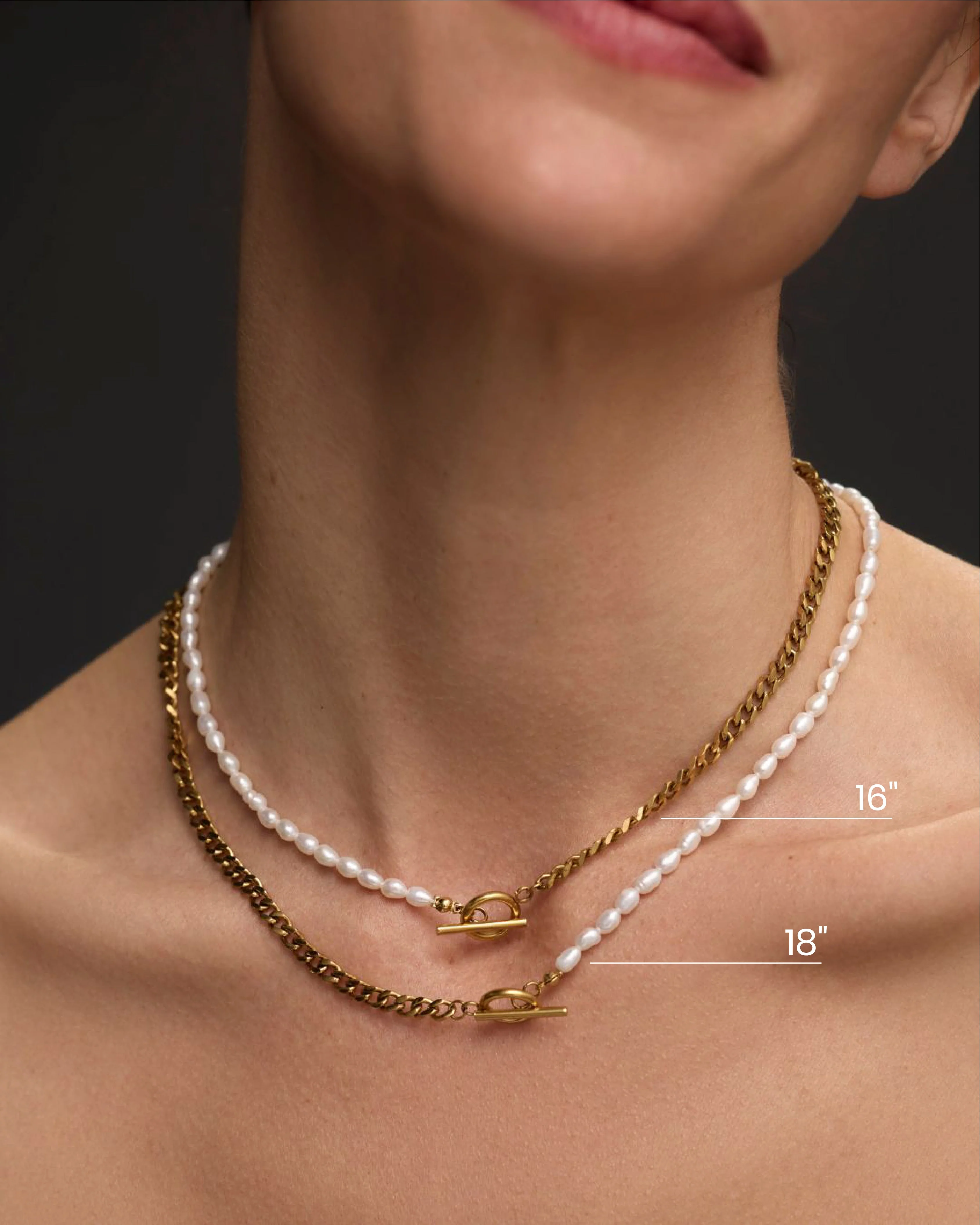 FRESHWATER PEARL ANGEL NECKLACE - Image 3