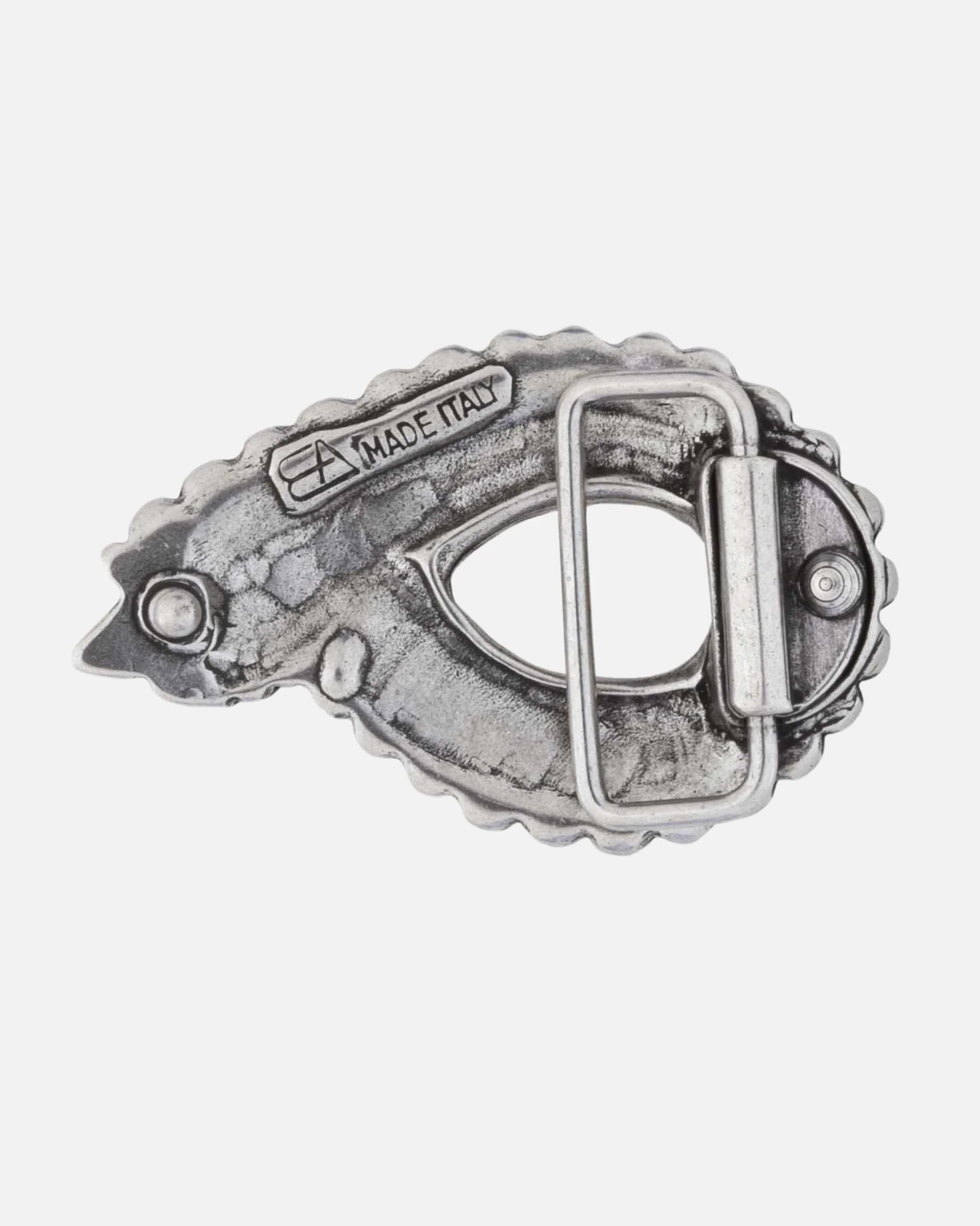 Genoa | Silver Belt Buckle Antique Silver - Image 6