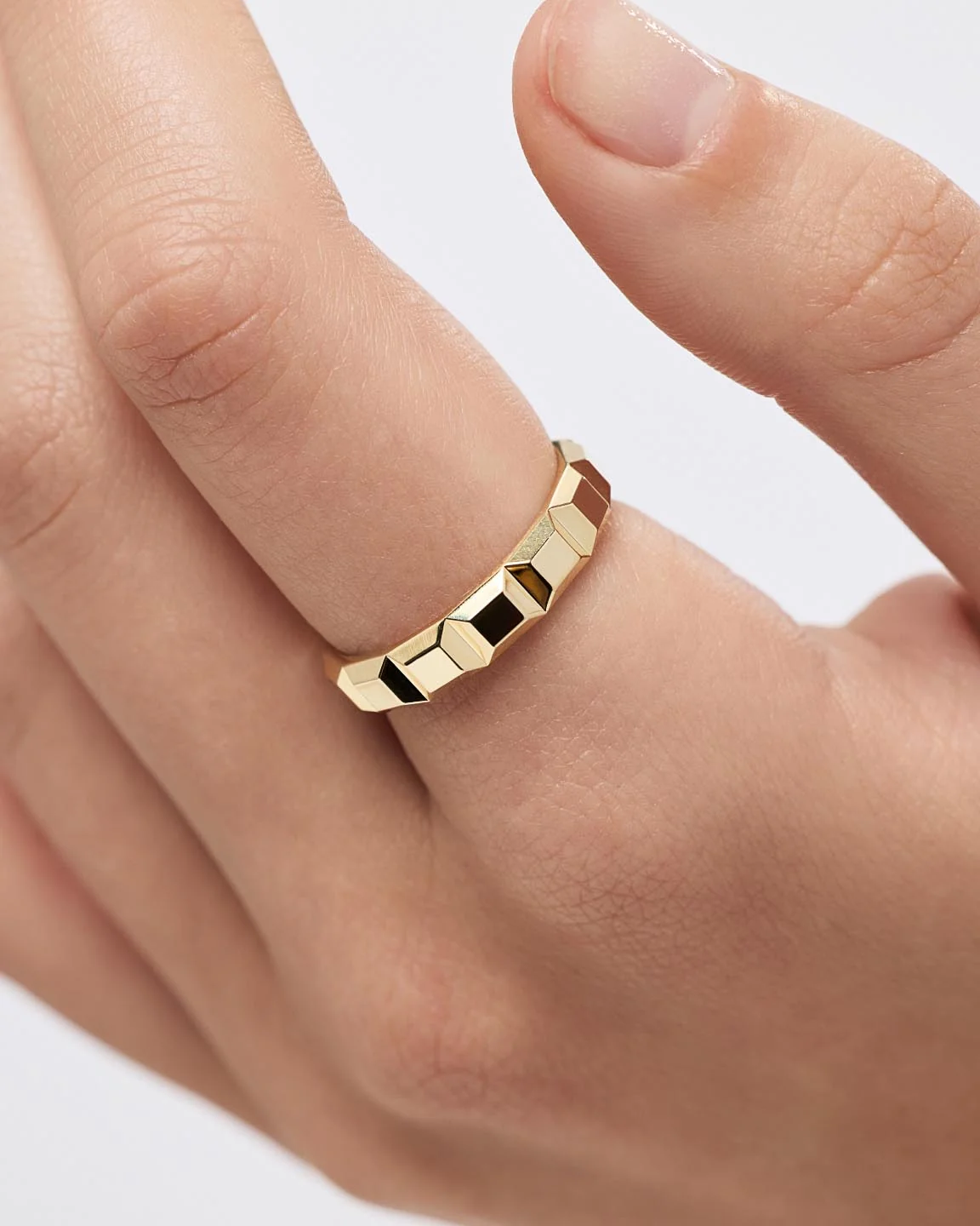 Gold Band Ring - Keira - Image 3