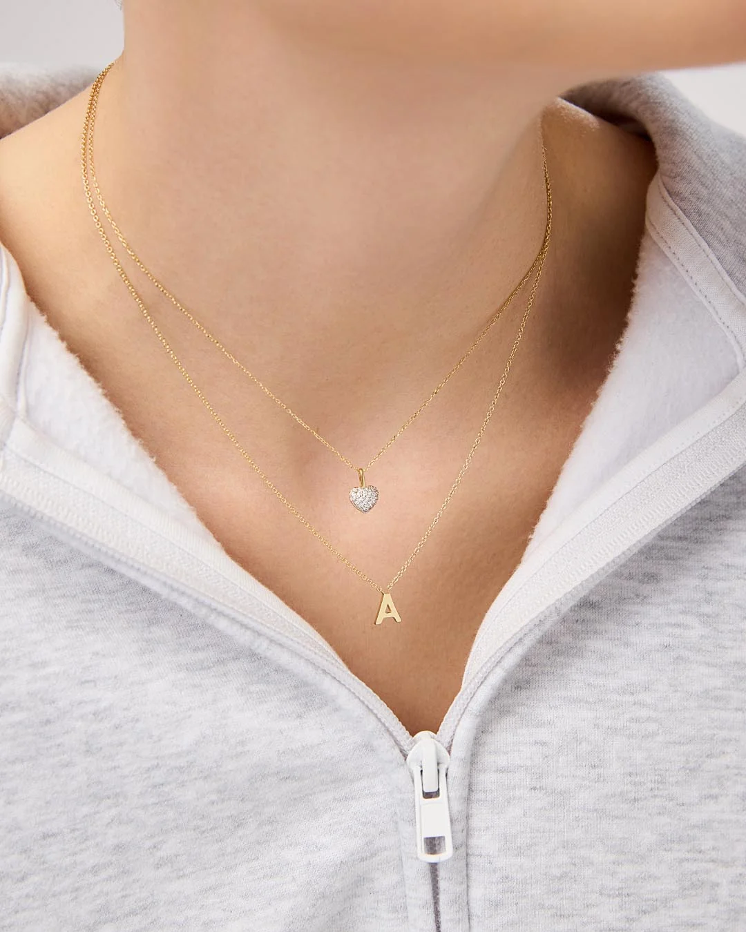 Gold Heart Necklace - Ellery - Image 2