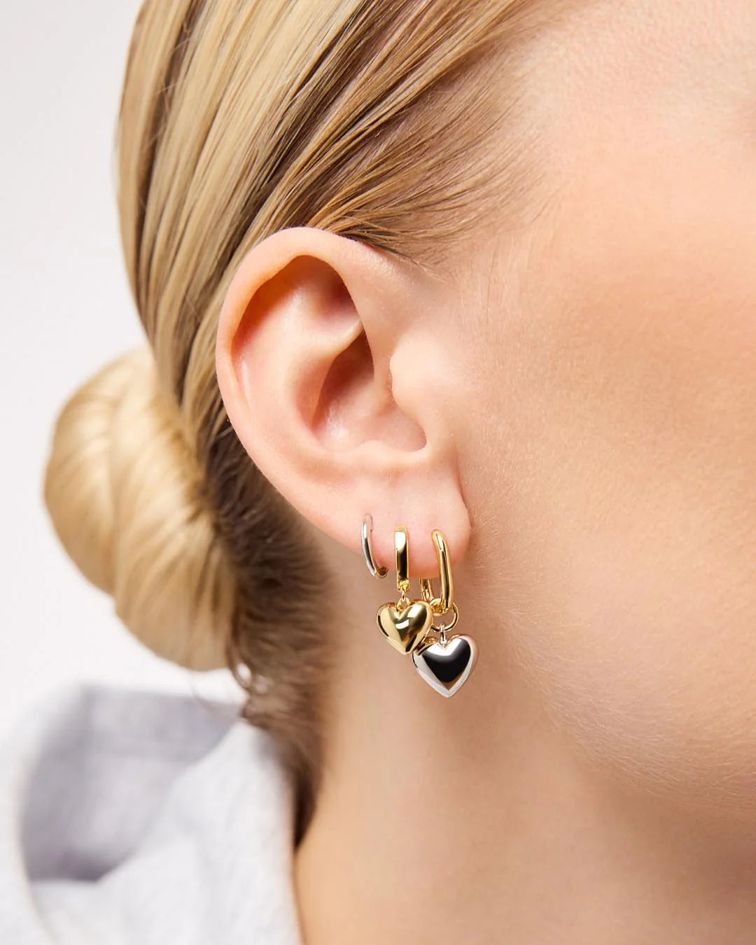 Heart Earrings - Wesley - Image 2