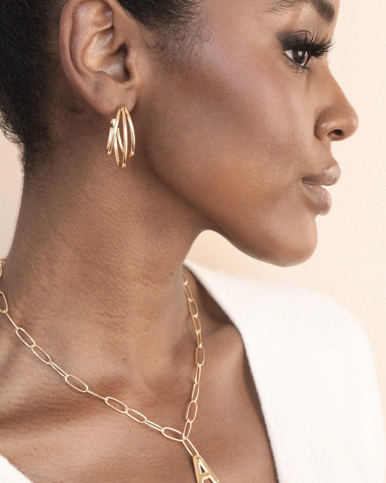Helena Hoop Earrings - Image 4