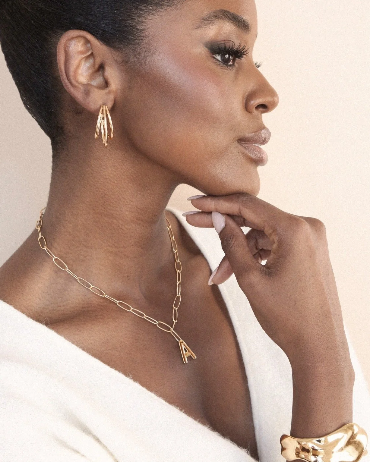 Helena Hoop Earrings - Image 6
