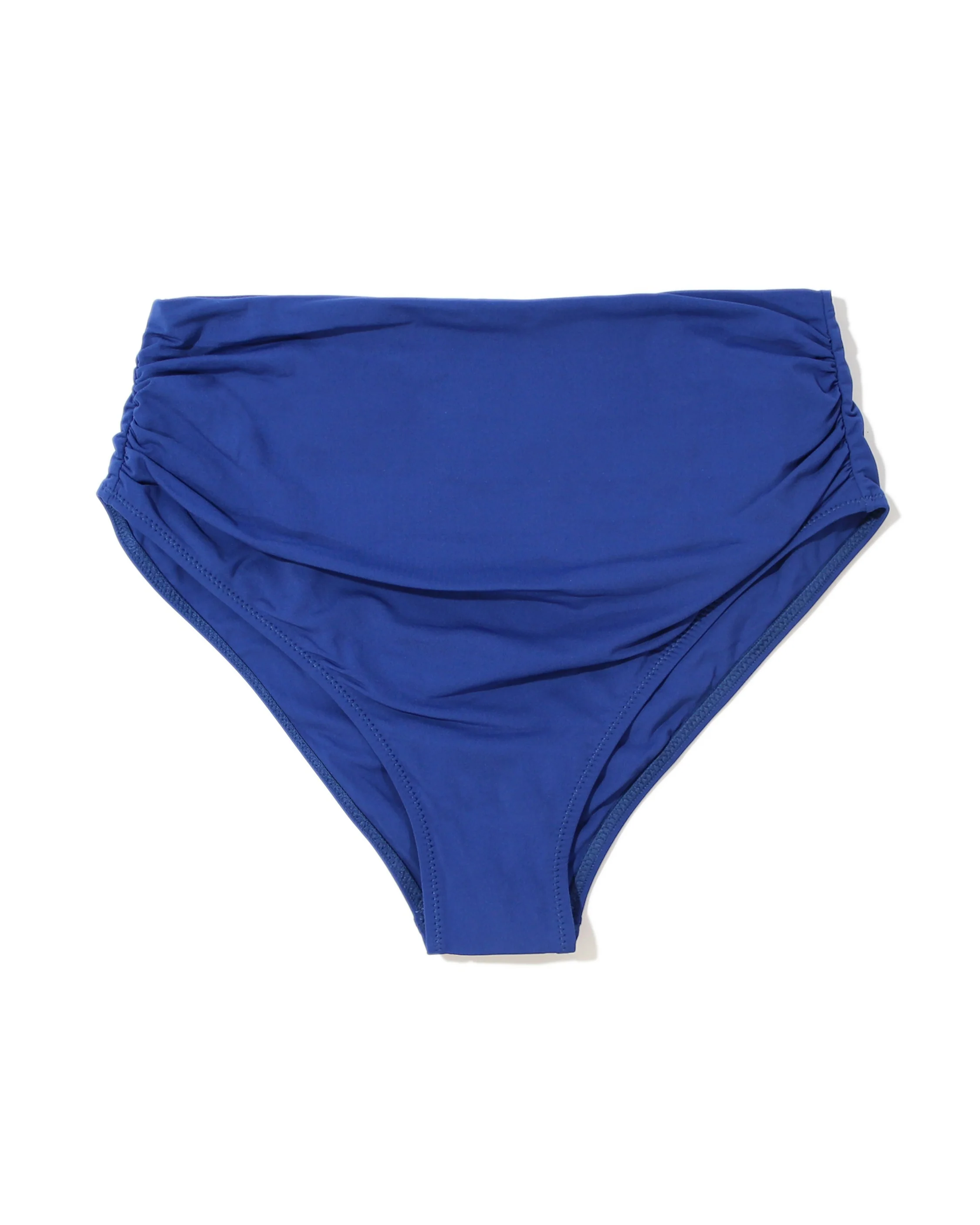 High Rise Cheeky Swimsuit Bottom Poolside Blue