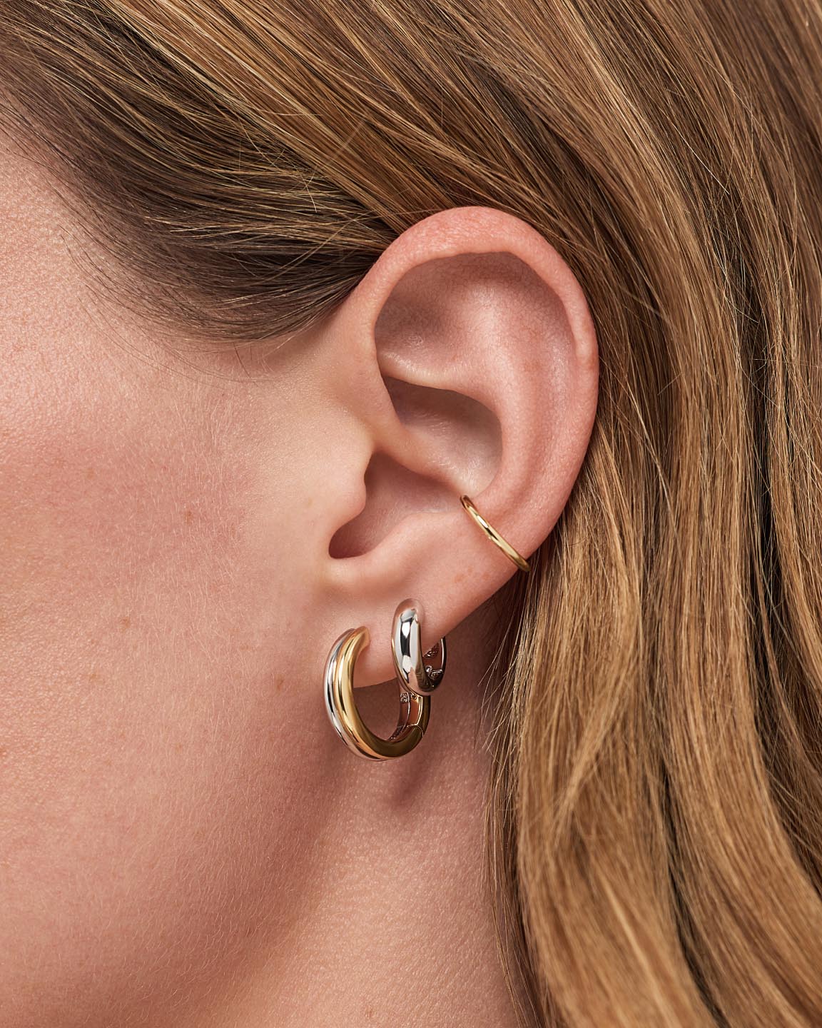 Hoop Earrings - Asher Medium - Image 2
