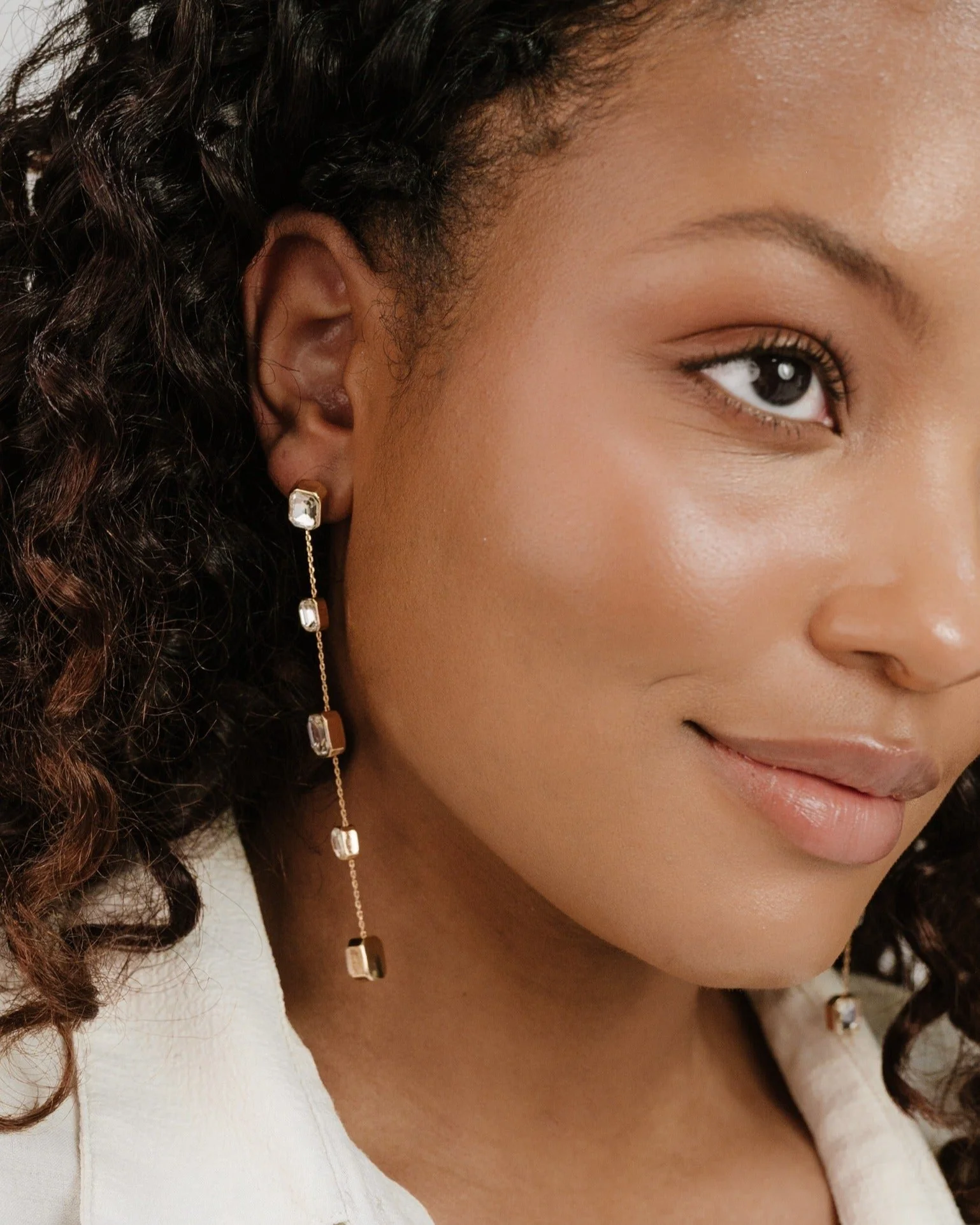 Iconic Crystal Dangle Earrings - Image 11