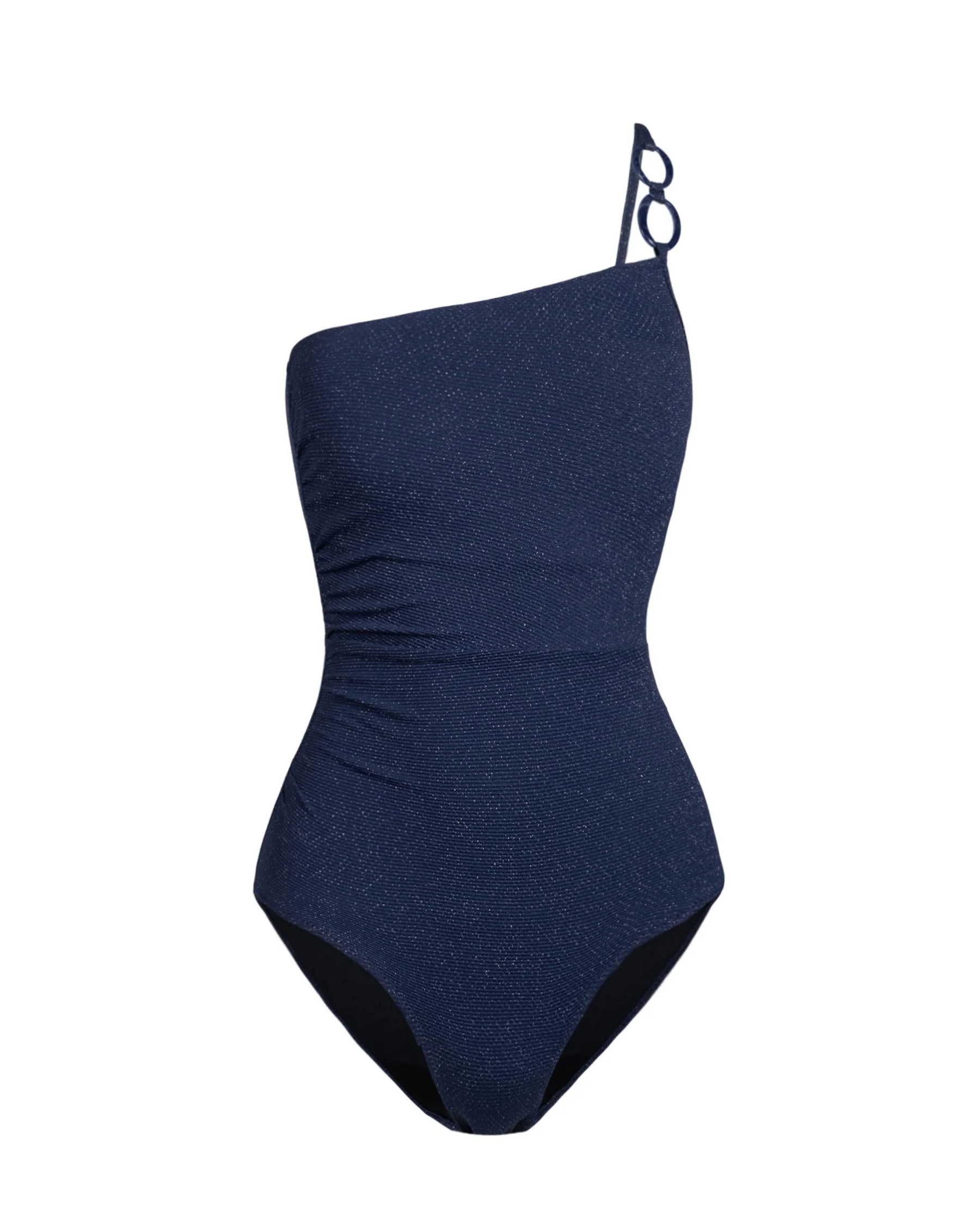 Kara One Piece In Marine Blue Metallic