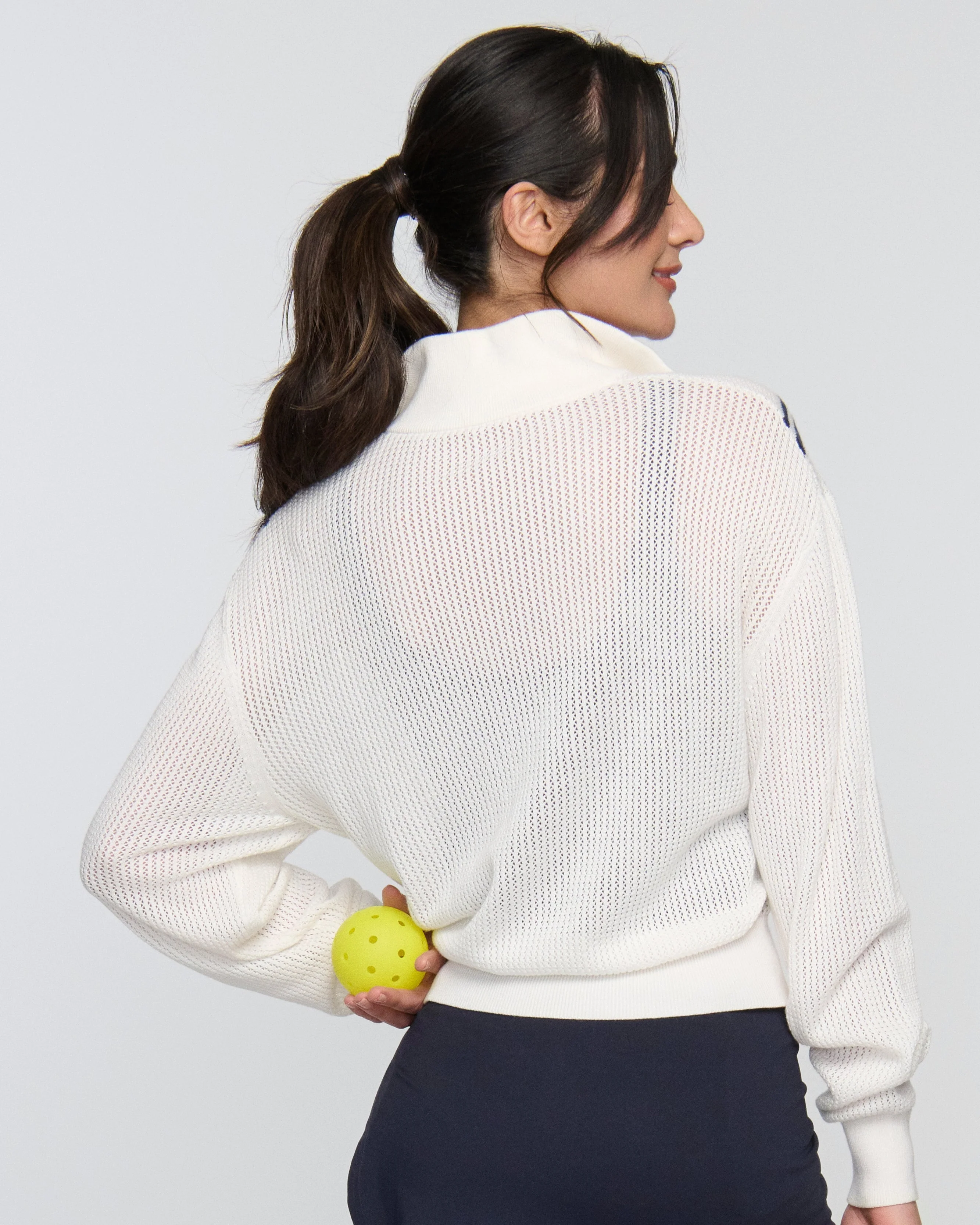 Karla Smash & Zip Sweater - Image 2