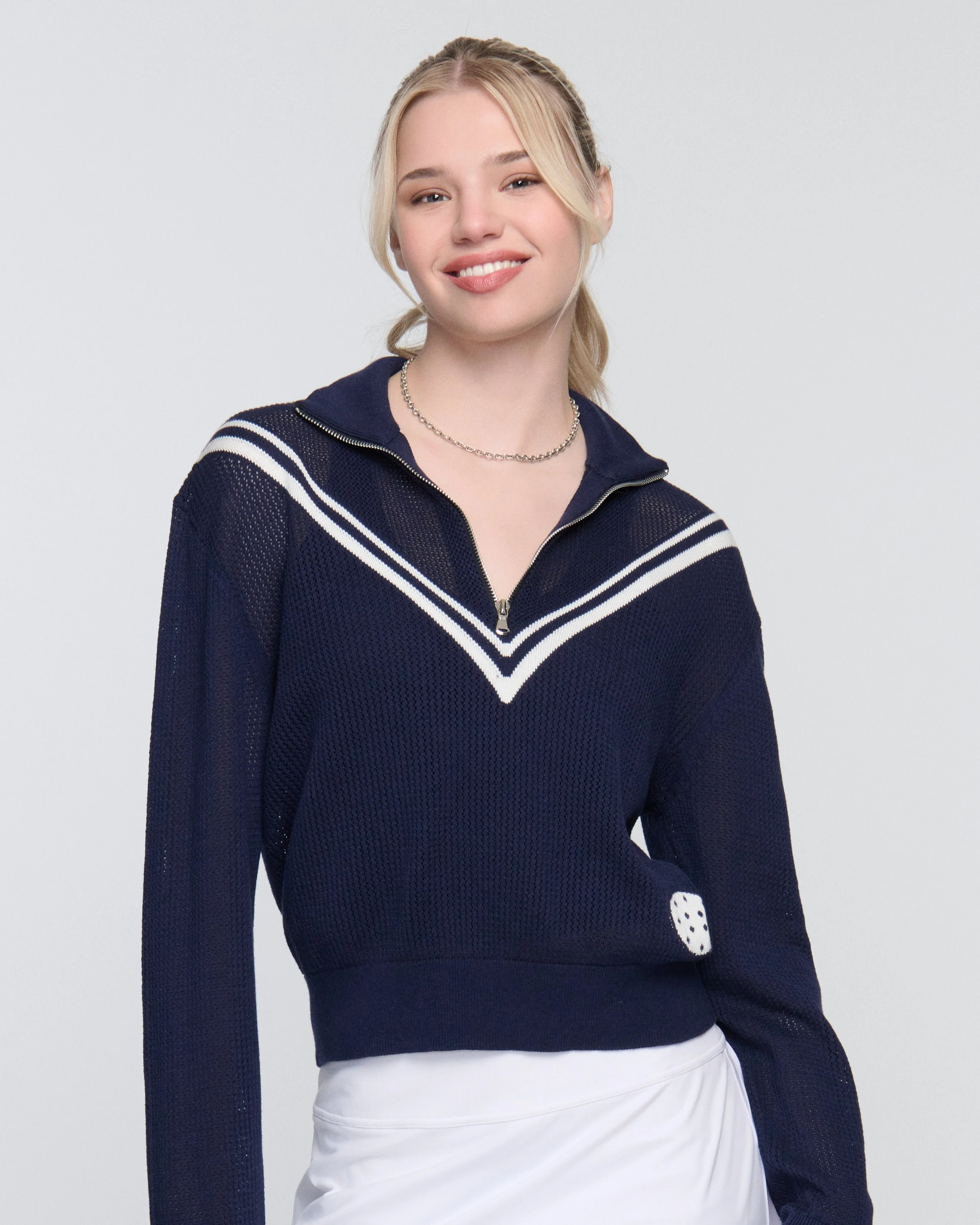 Karla Smash & Zip Sweater - Image 3